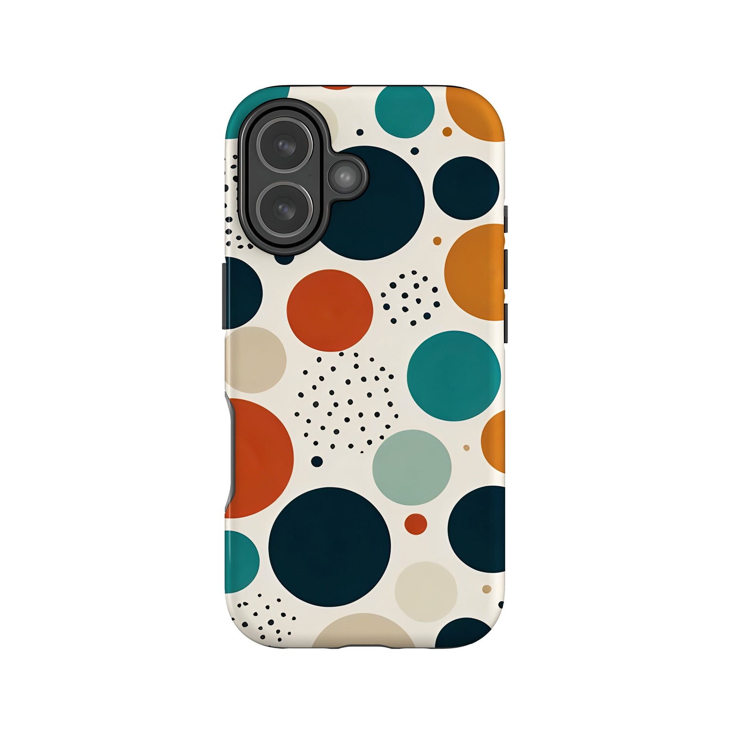Abstract Spots Polka Dot Print Phone Case Phone Case