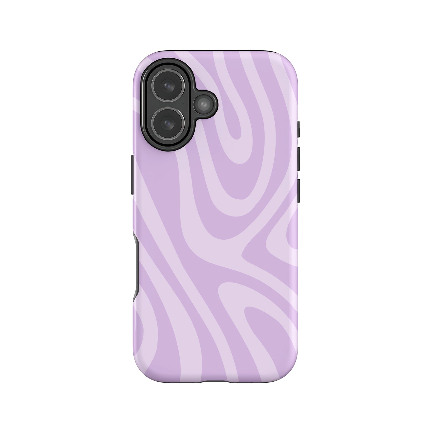 Light Purple Swirl Pattern Case iPhone 17 Phone Case
