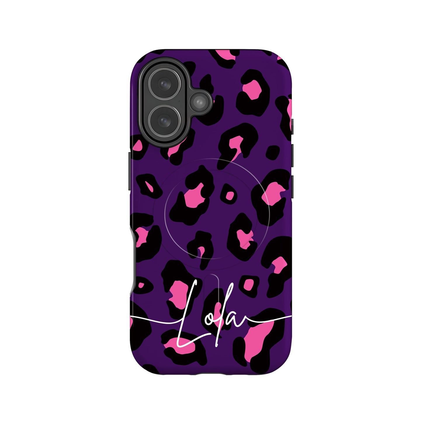 Dark Purple Pink Custom Magsafe Case