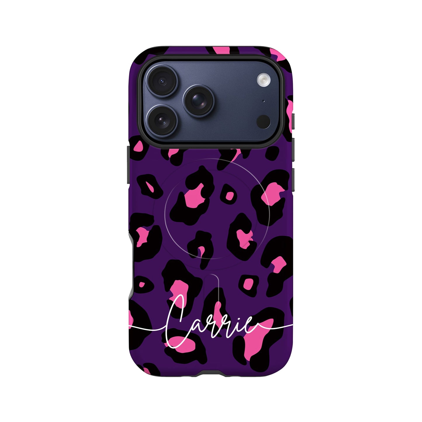 Dark Purple Pink Custom Magsafe Case