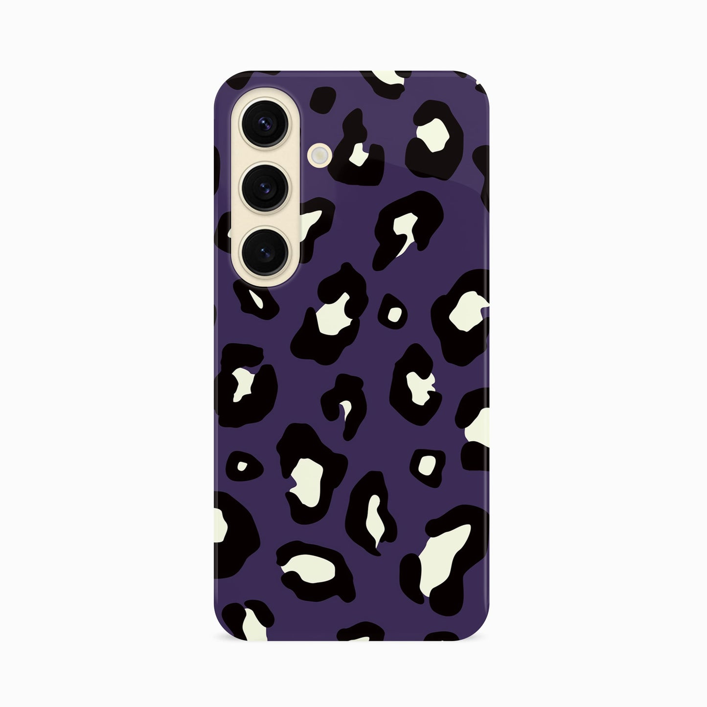 Dark Purple Leopard Print Spots Pattern Phone Case Phone Case