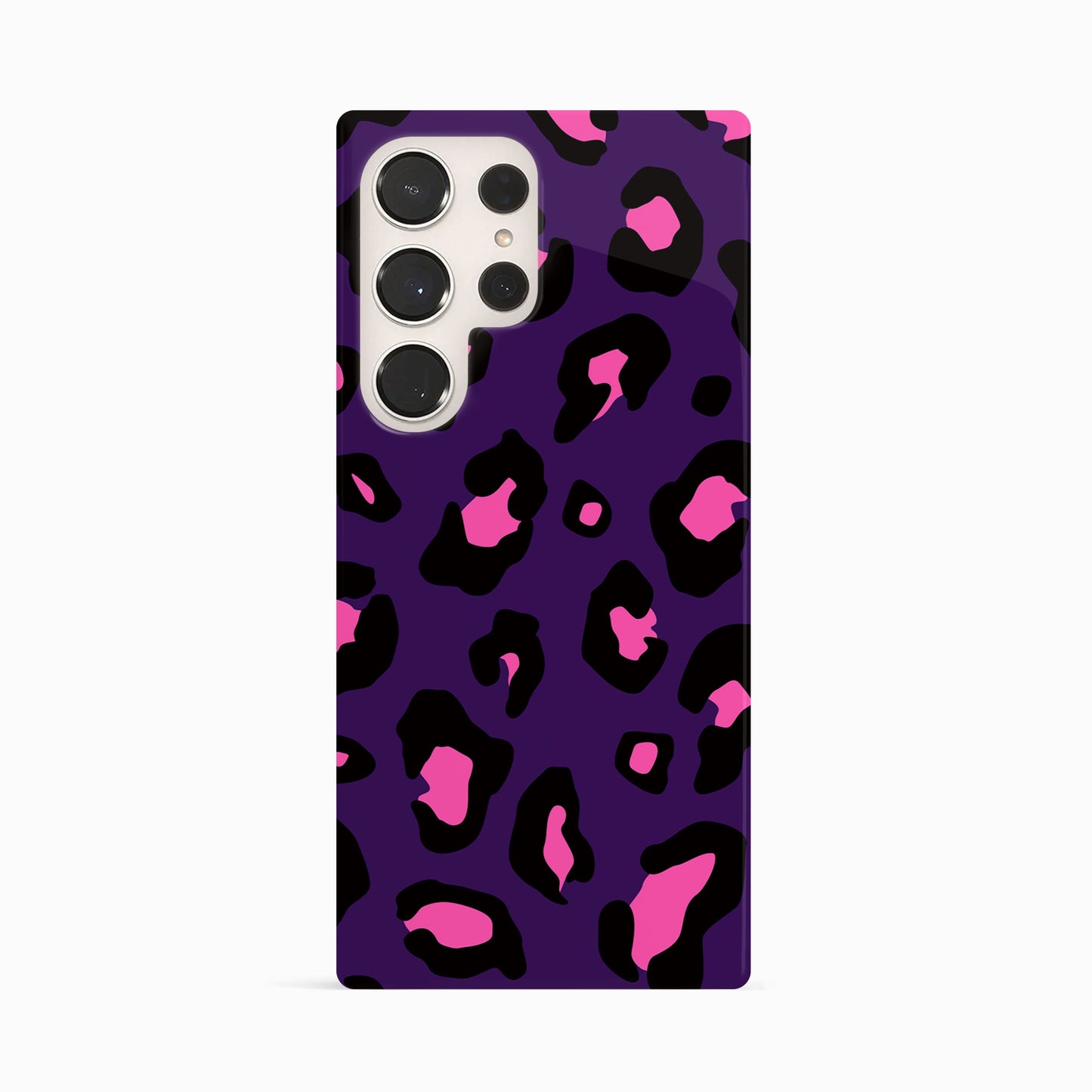 Dark Purple Leopard Spot Pattern Case Phone Case
