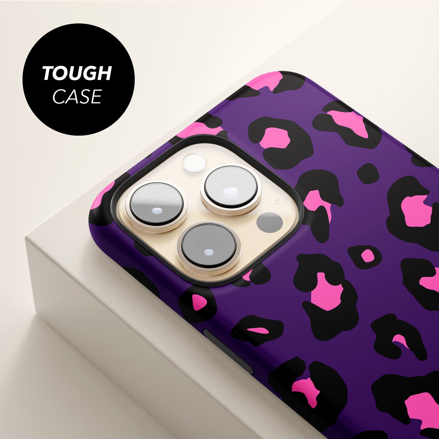 Dark Purple Leopard Spot Pattern Case  Phone Case