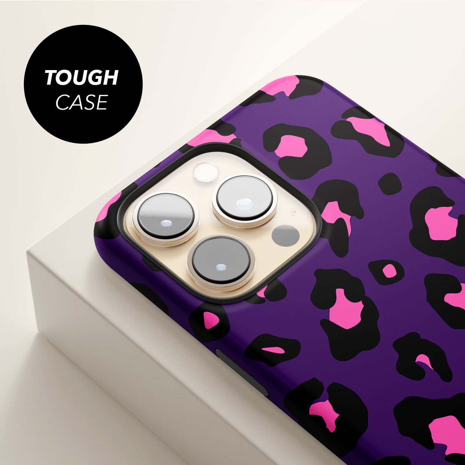 Dark Purple Leopard Spot Pattern Case  Phone Case