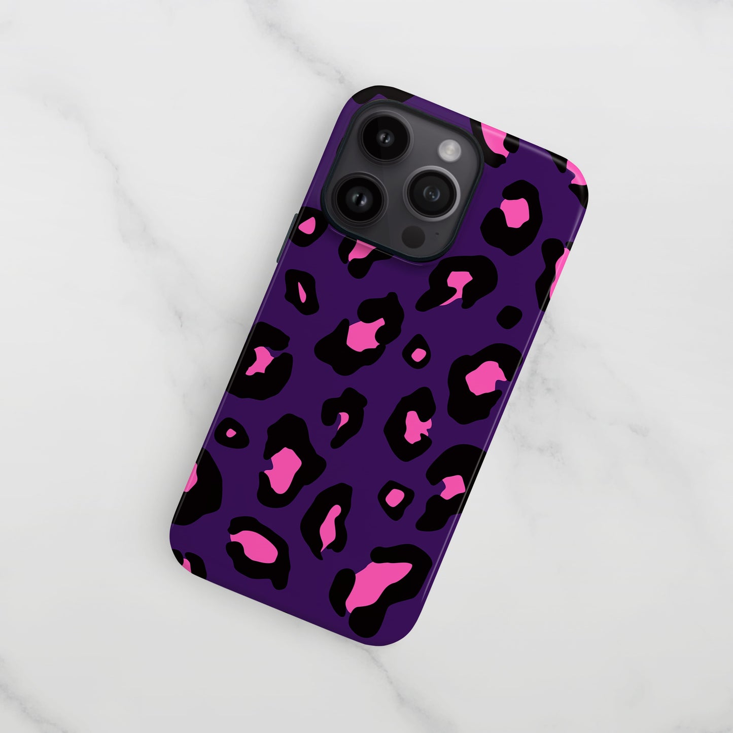 Dark Purple Leopard Spot Pattern Case  Phone Case