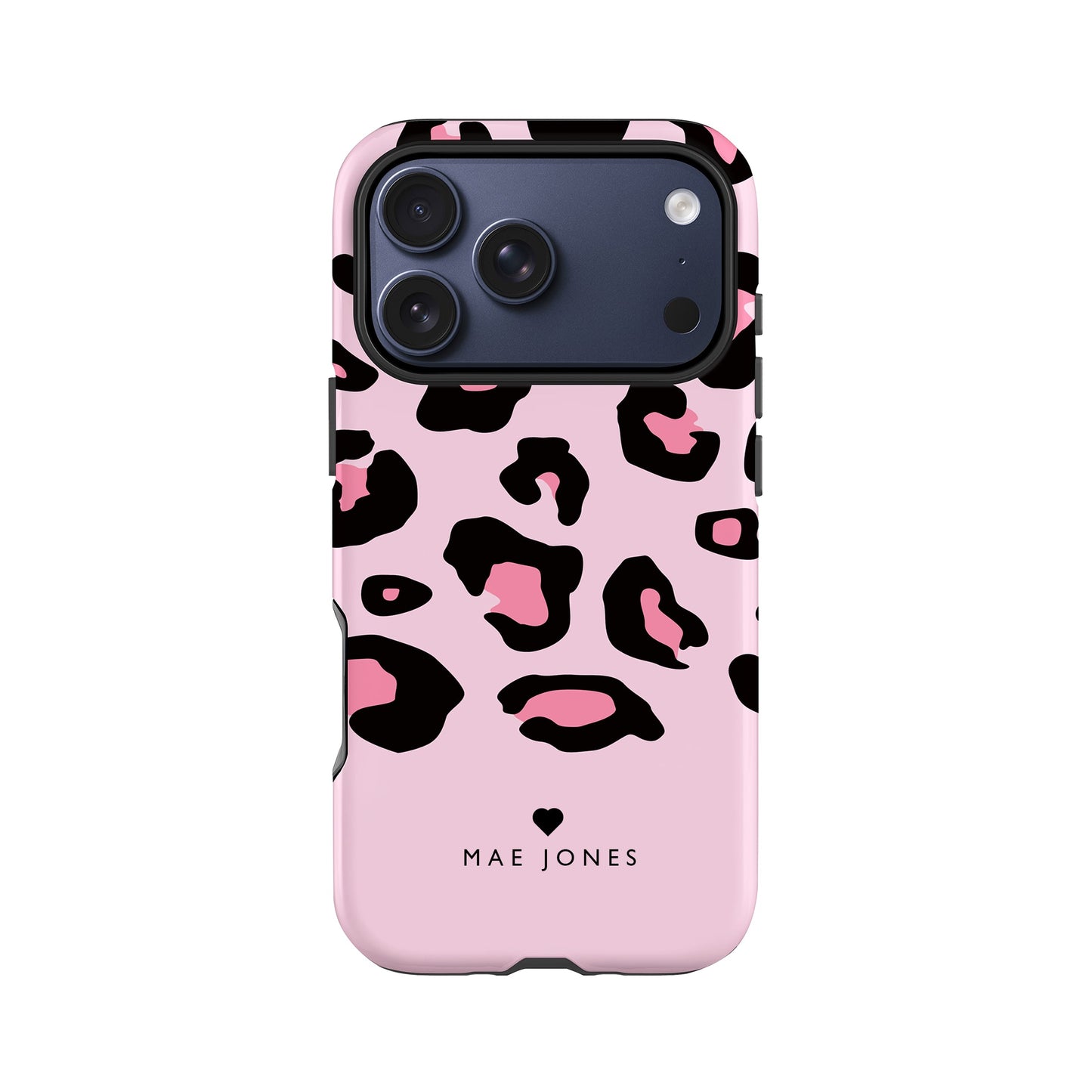 Bubblegum Pink Personalised Leopard Print Case Phone Case