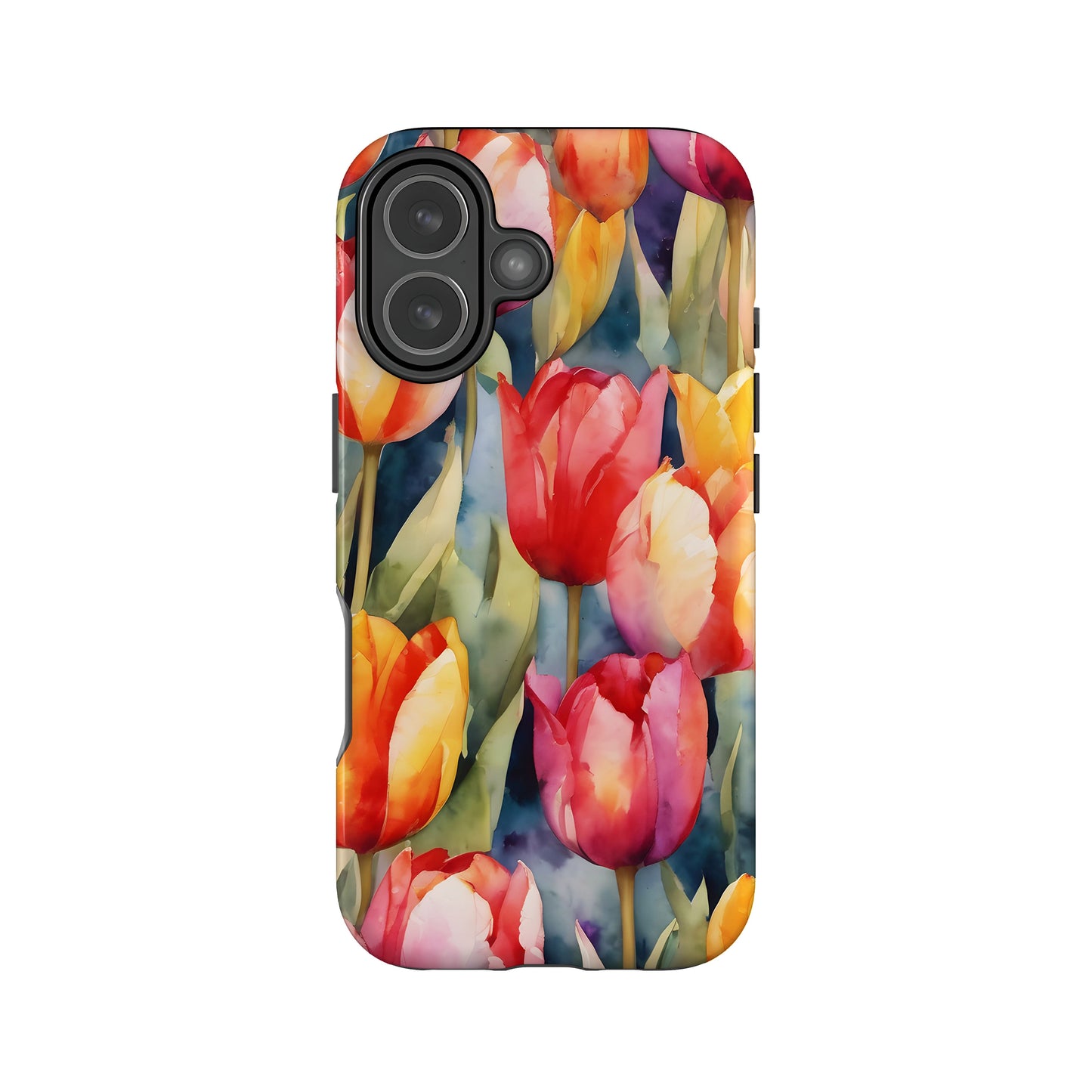 Tulip Floral Print Case iPhone 17 Phone Case