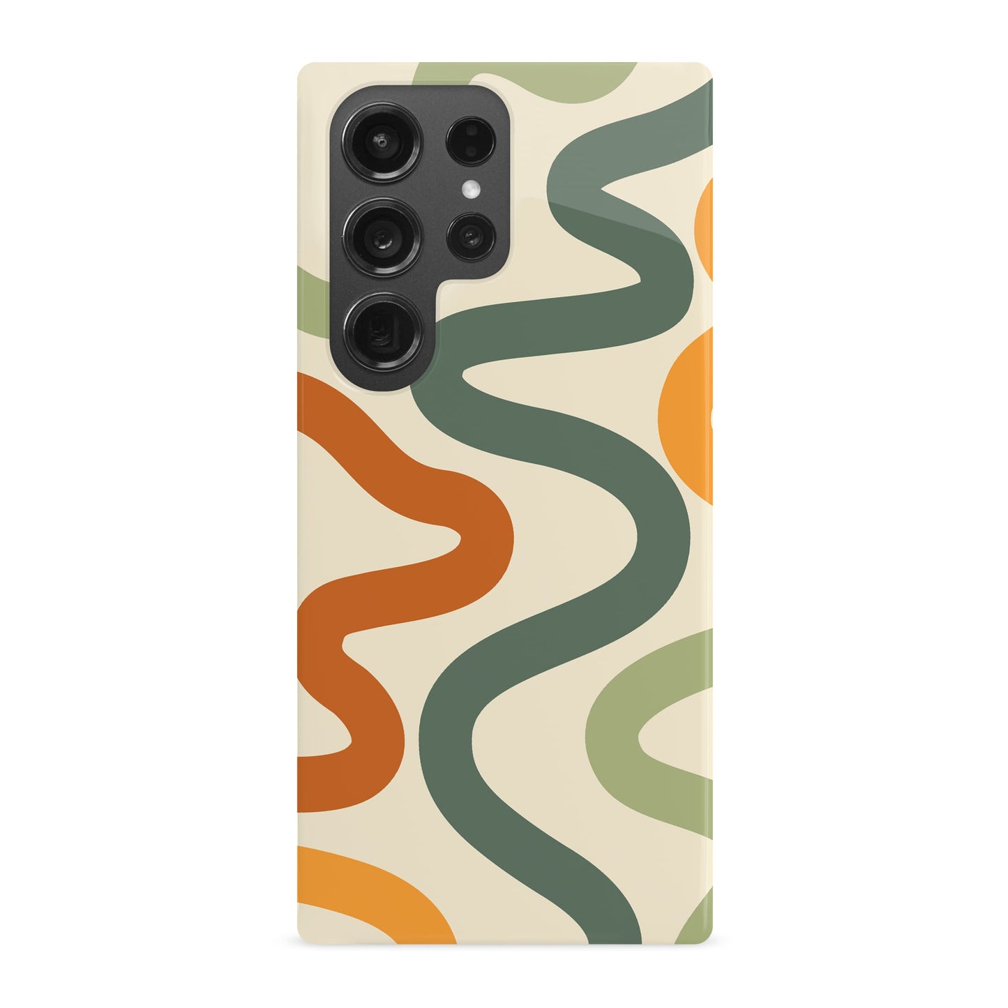 Wavy Pattern Desert Print Case Phone Case