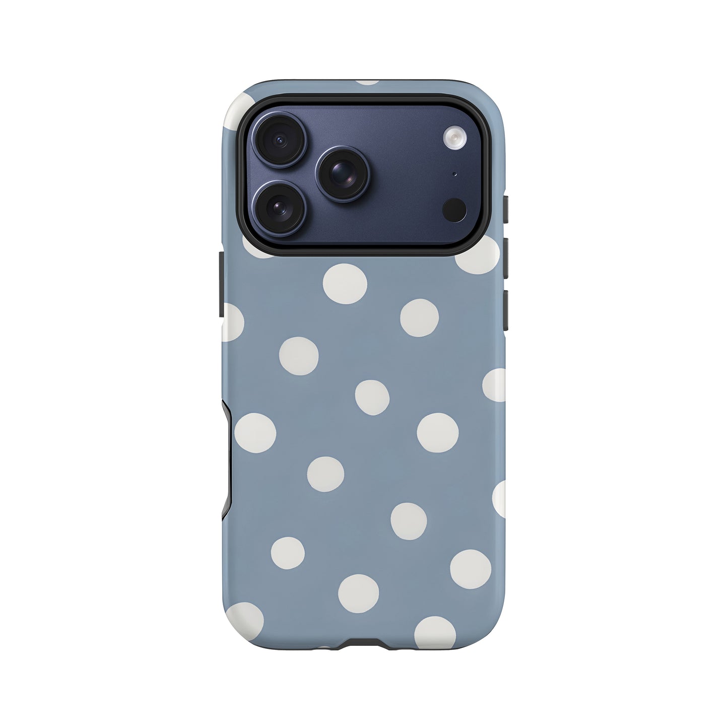 Muted Blue Polka Dot Phone Case Phone Case