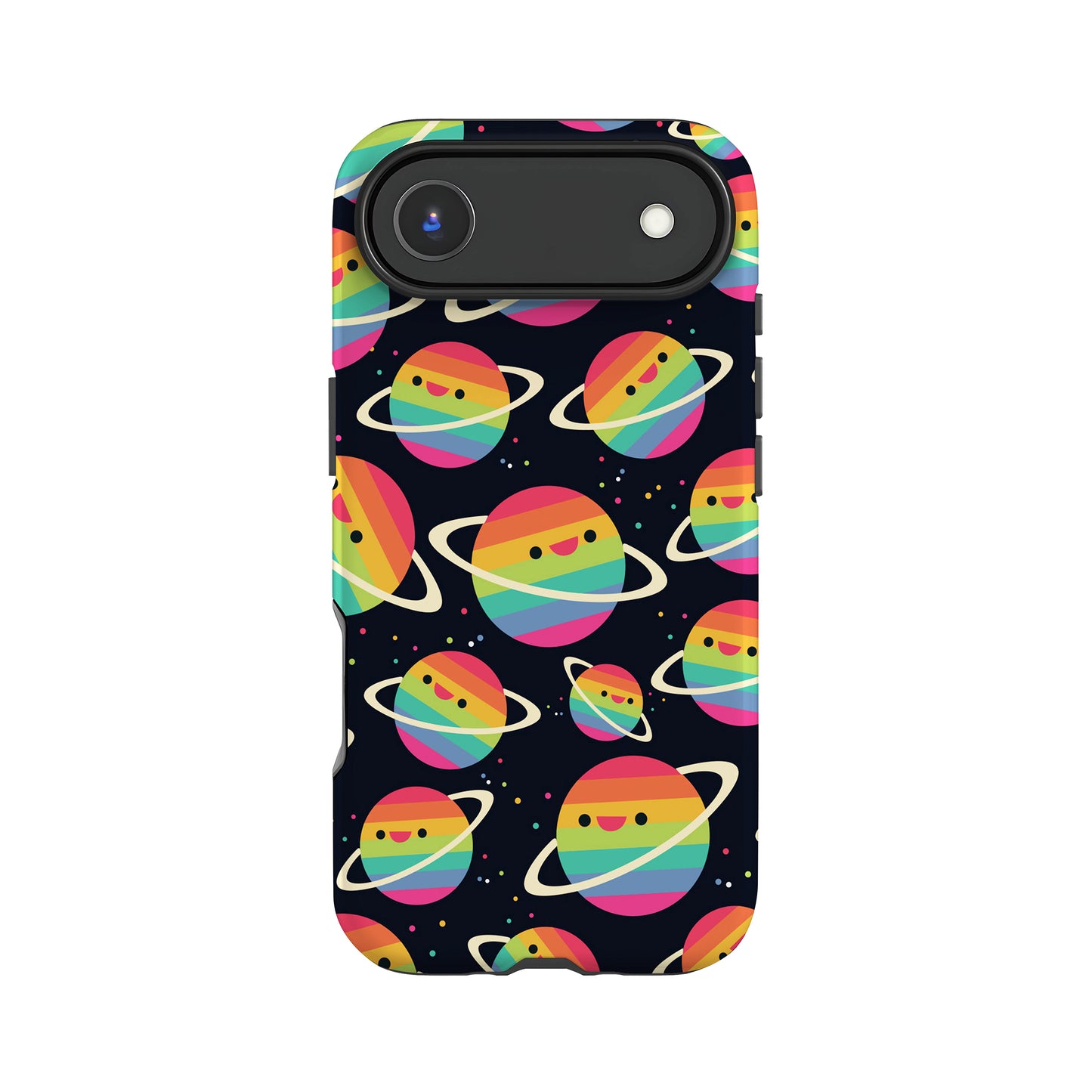 Cartoon Planet Space Pattern Phone Case iPhone 17 Air Phone Case