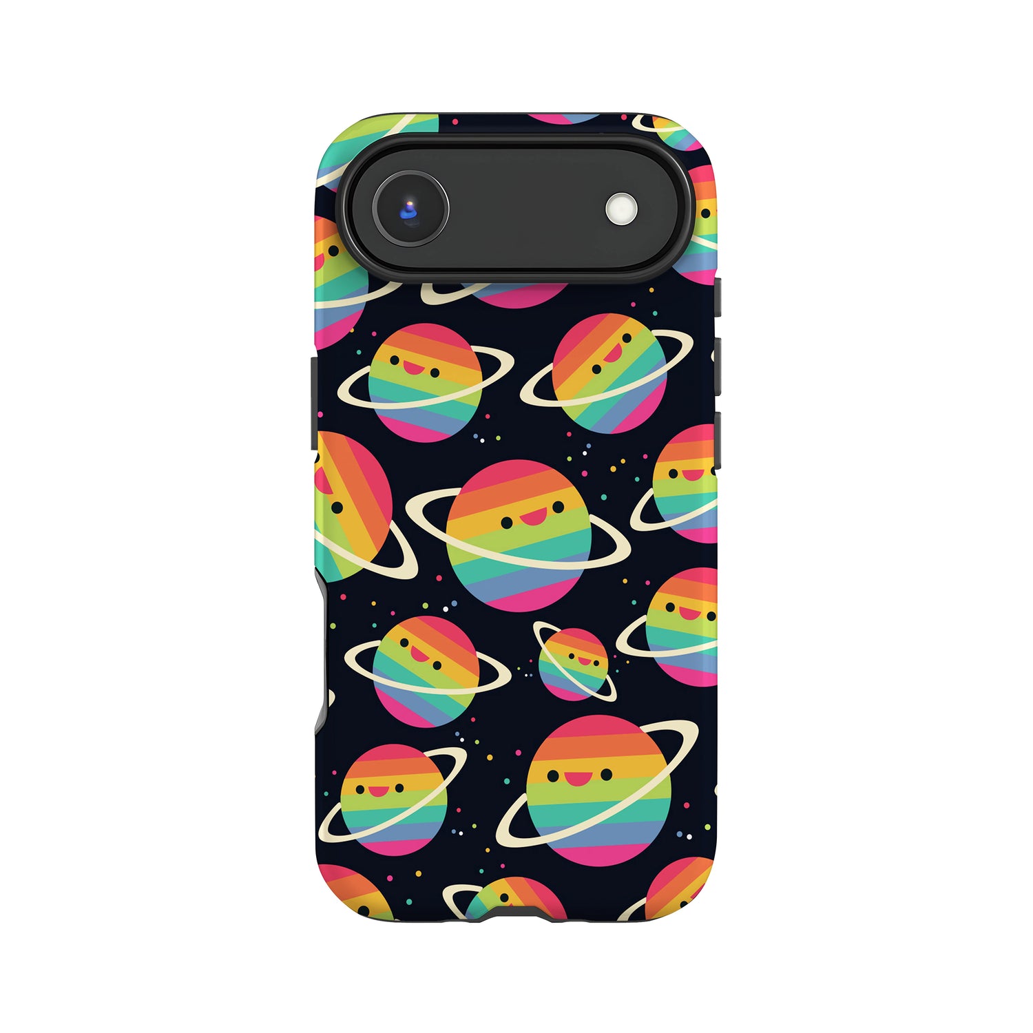 Cartoon Planet Space Pattern Phone Case iPhone 17 Air Phone Case
