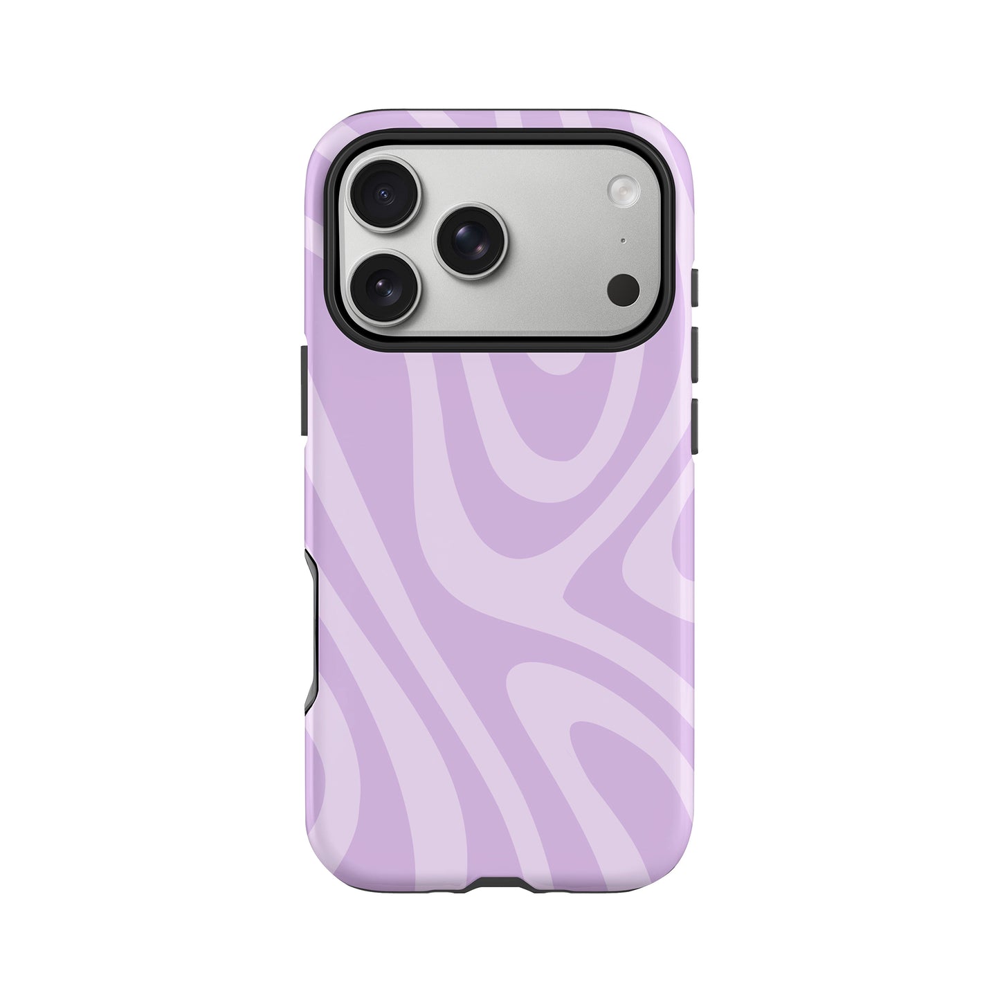 Light Purple Swirl Pattern Case iPhone 17 Pro Phone Case
