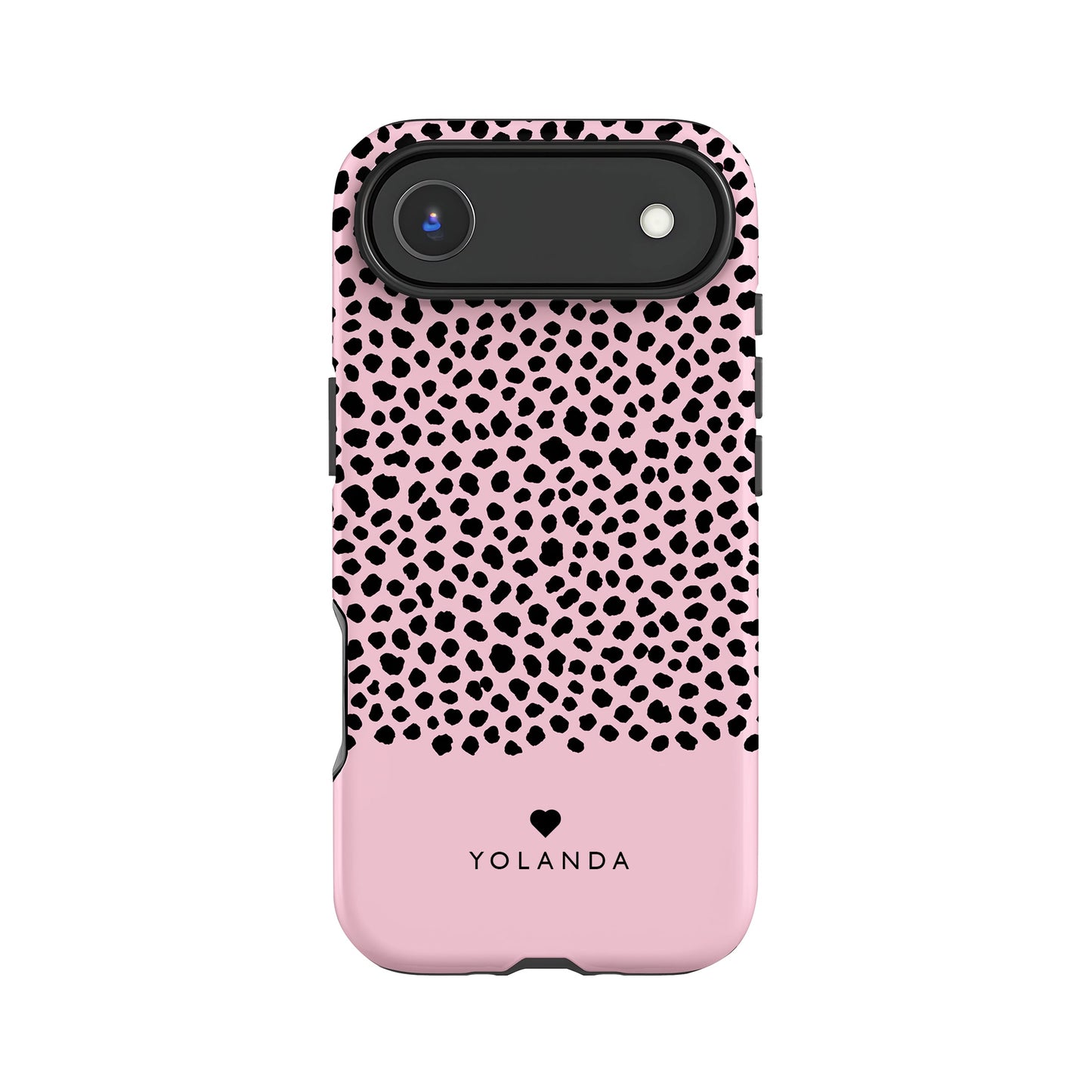 Personalised Pink Cheetah Print Case Phone Case