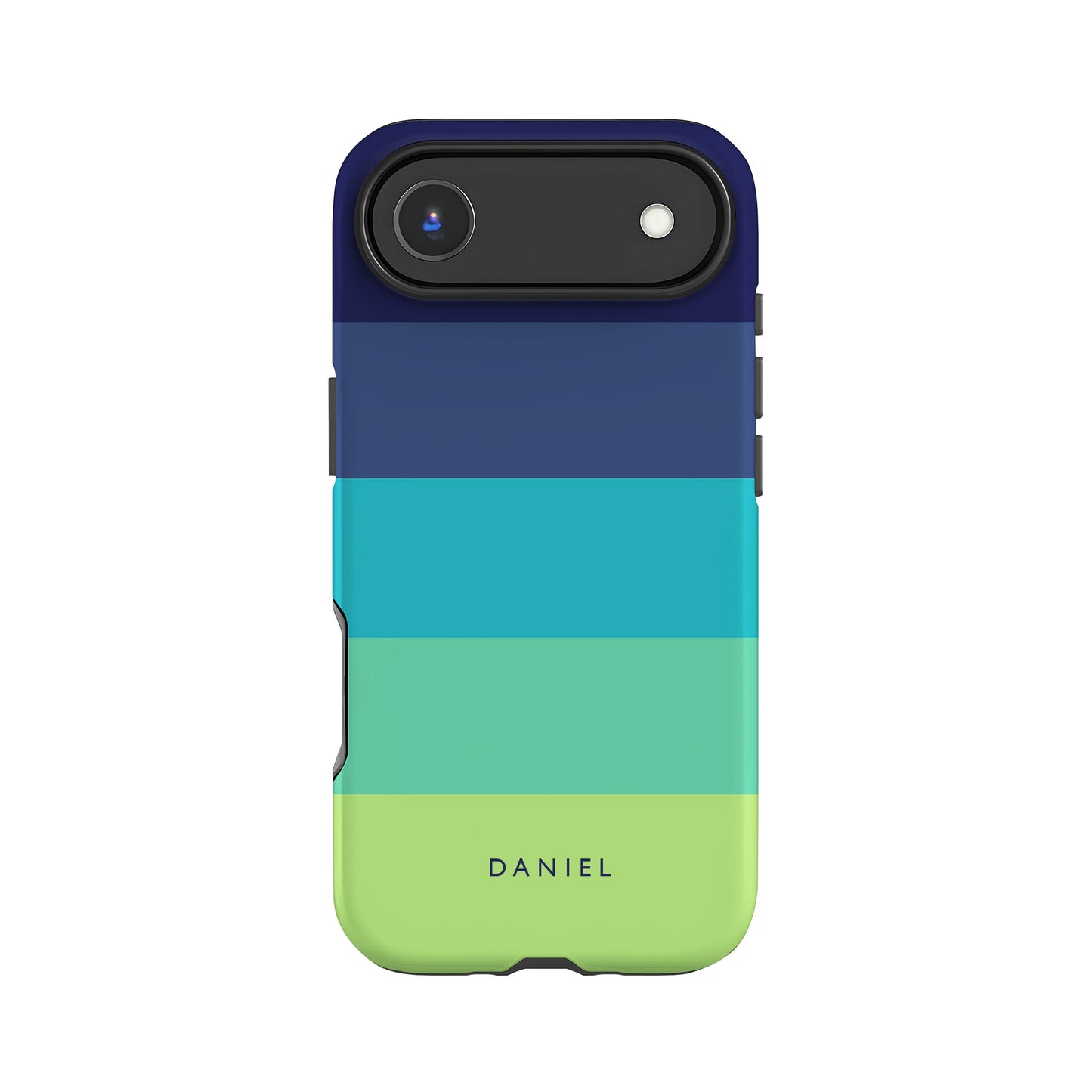 Blue Turtle Stripes Phone Case iPhone 17 Air Phone Case