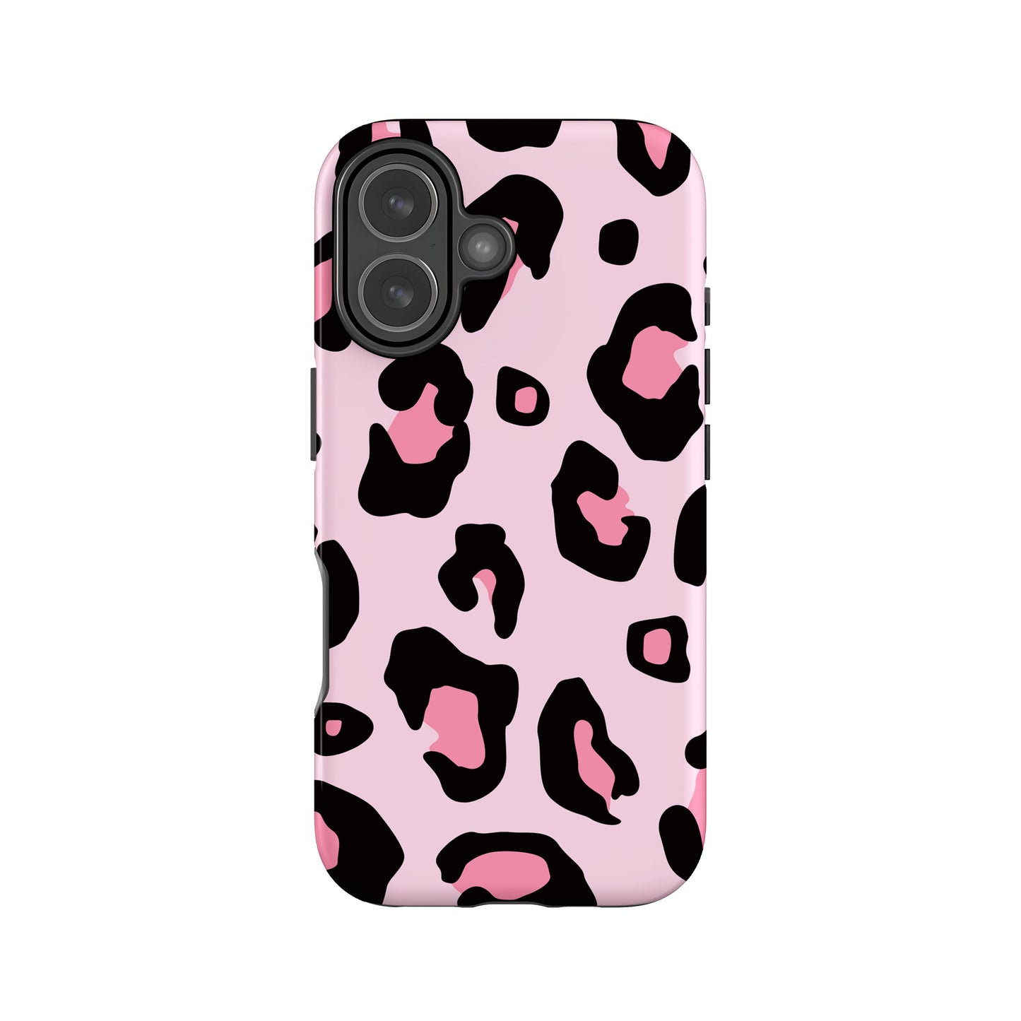 Pink Bubblegum Leopard Print Spots Case iPhone 17 Phone Case