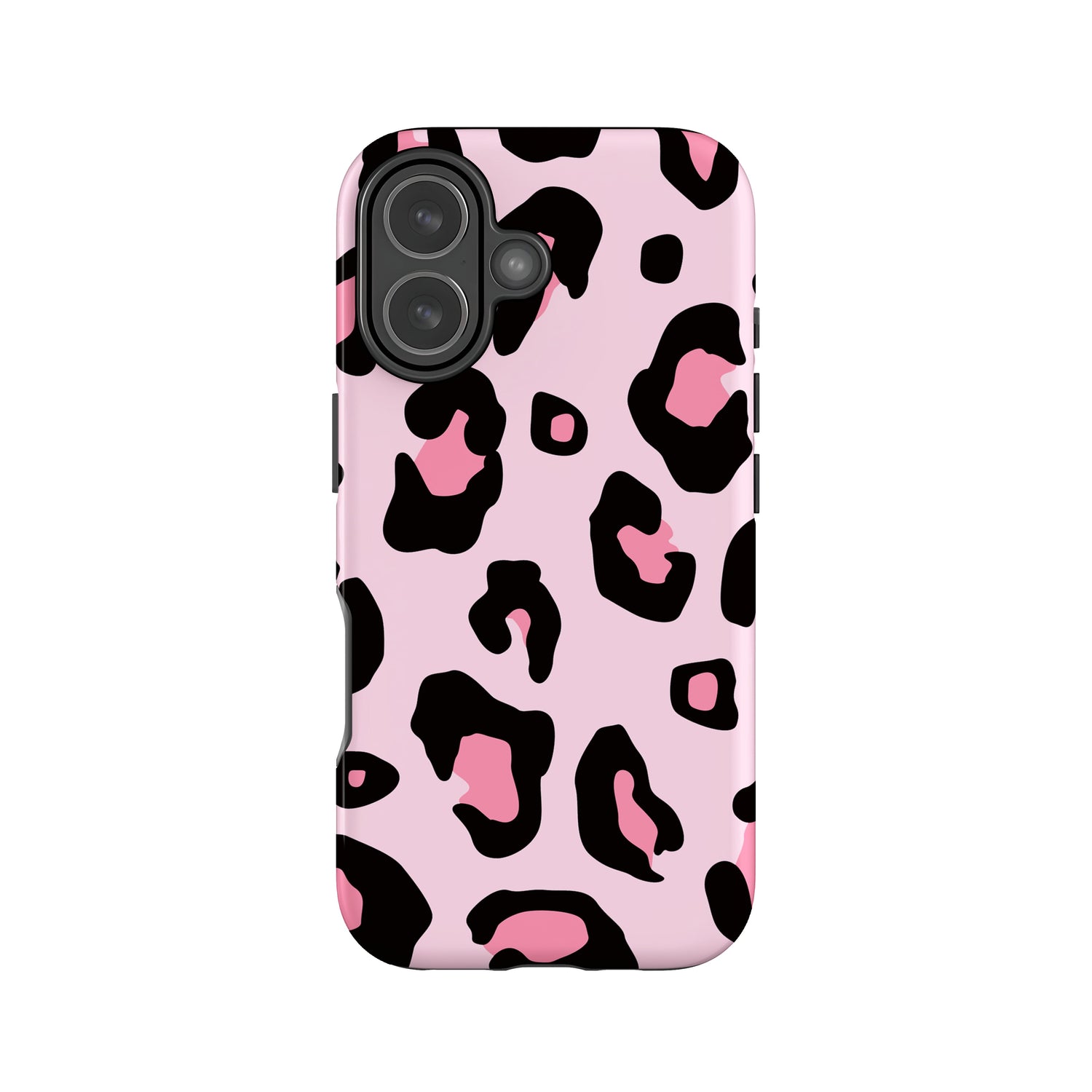 Pink Bubblegum Leopard Print Spots Case iPhone 17 Phone Case