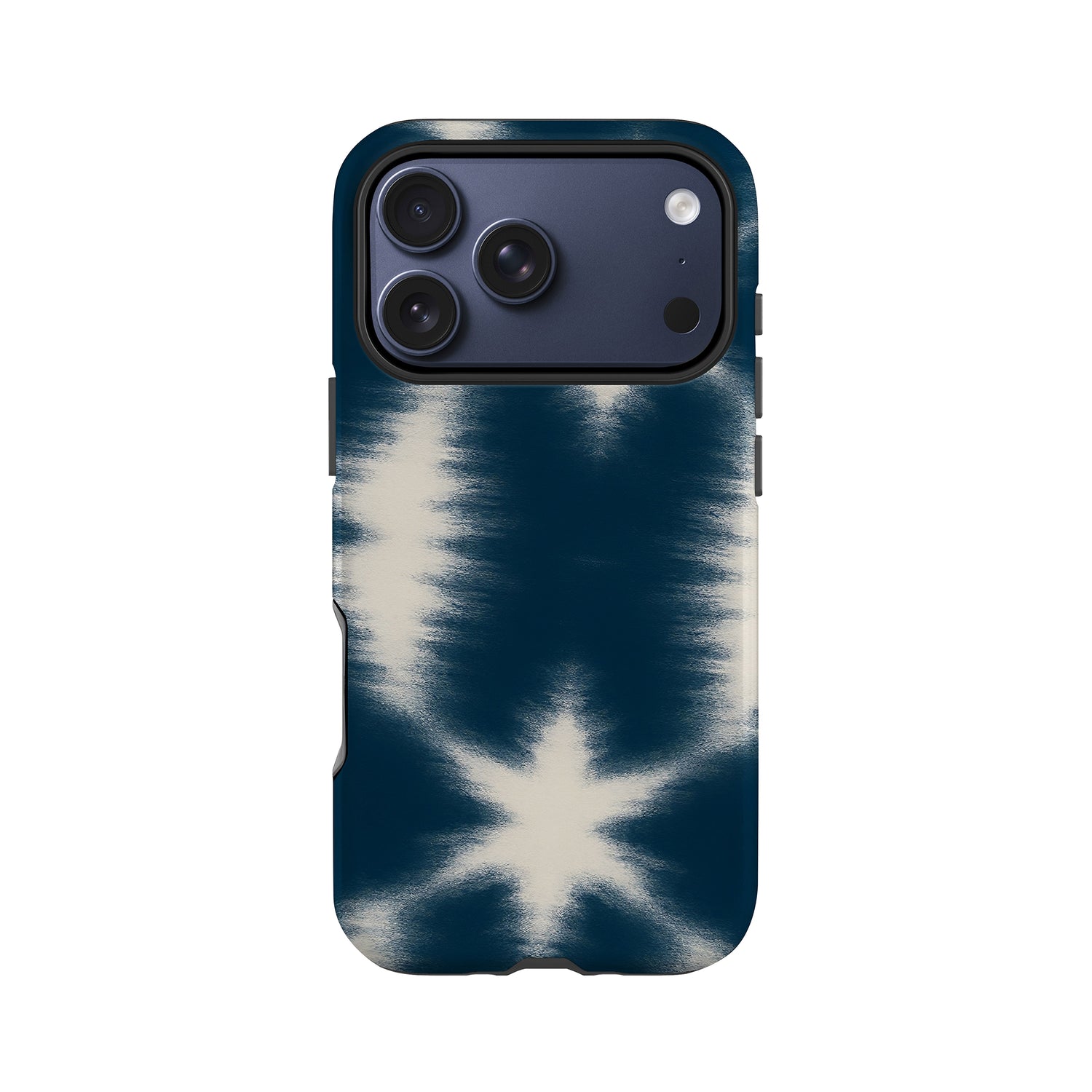 Navy Blue Tie Dye Print Phone Case Phone Case