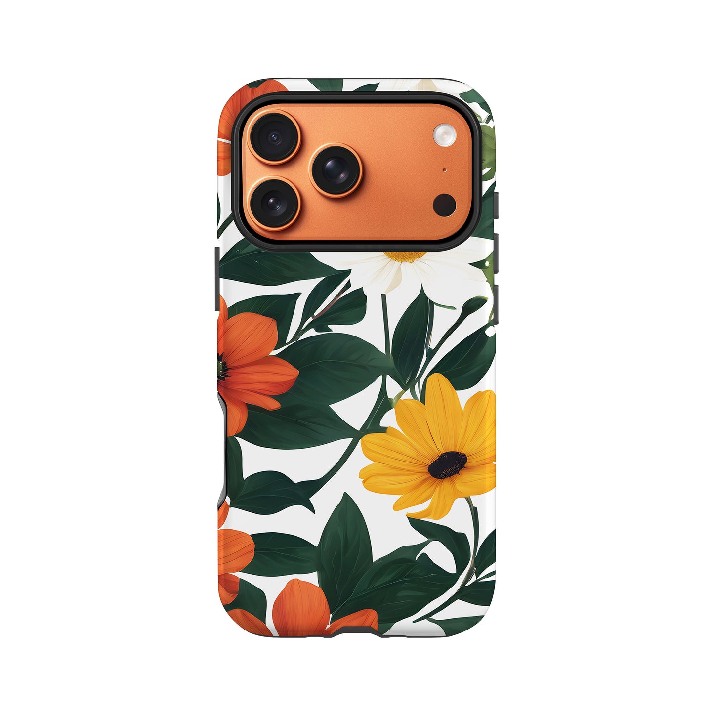 Summer Floral Flower Print Case iPhone 17 Pro Phone Case