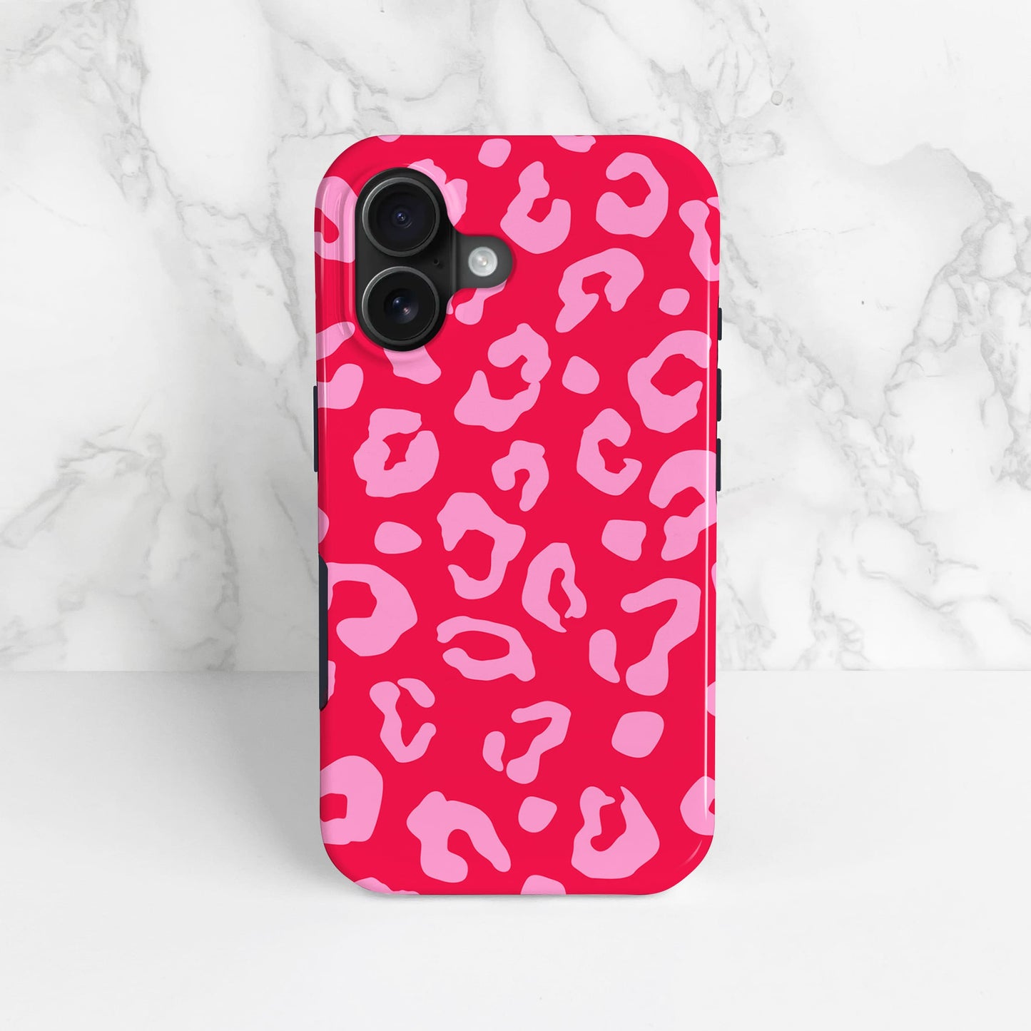 Pink and Red Leopard Print Case Phone Case