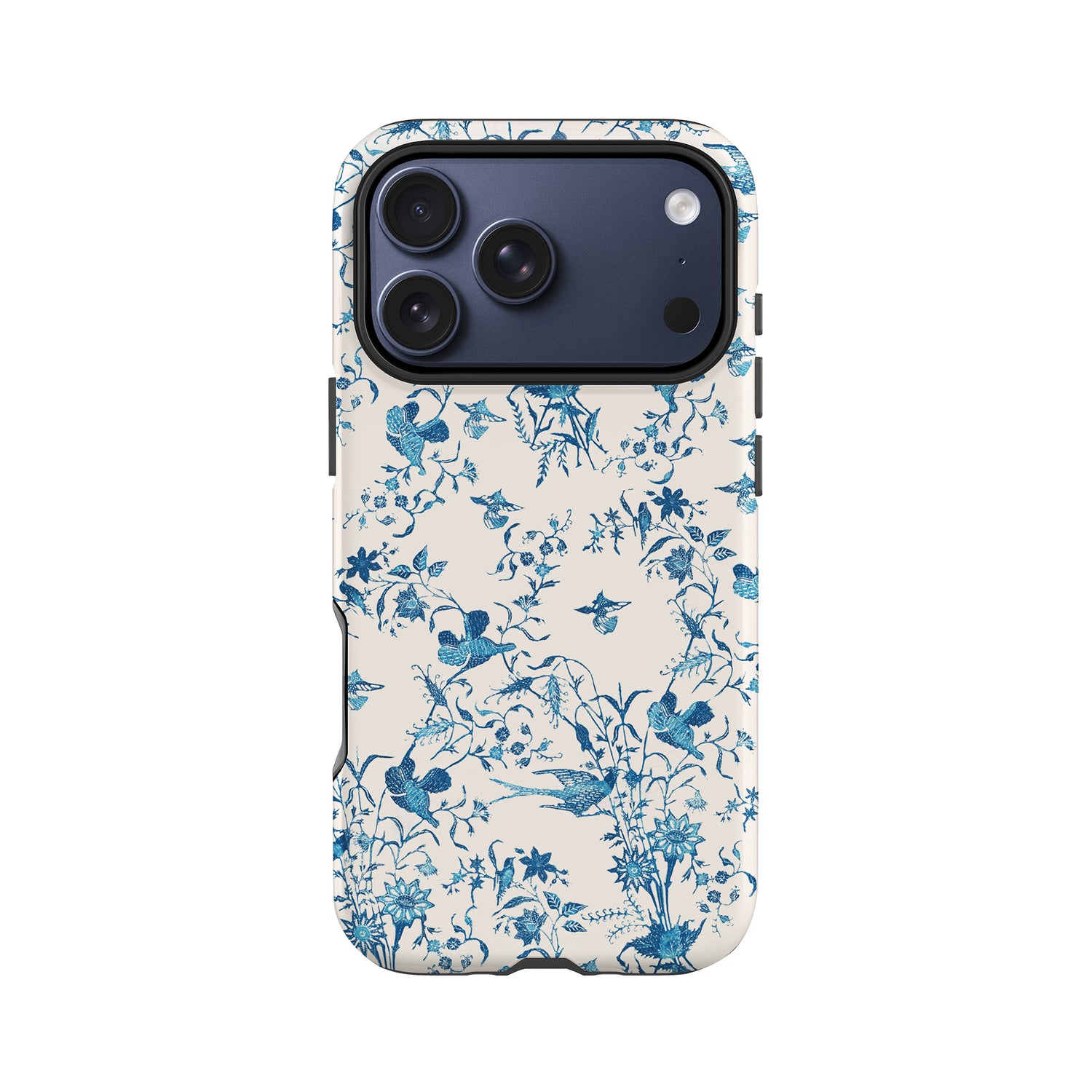 Baroque Bird Print Pattern Case iPhone 17 Pro Phone Case