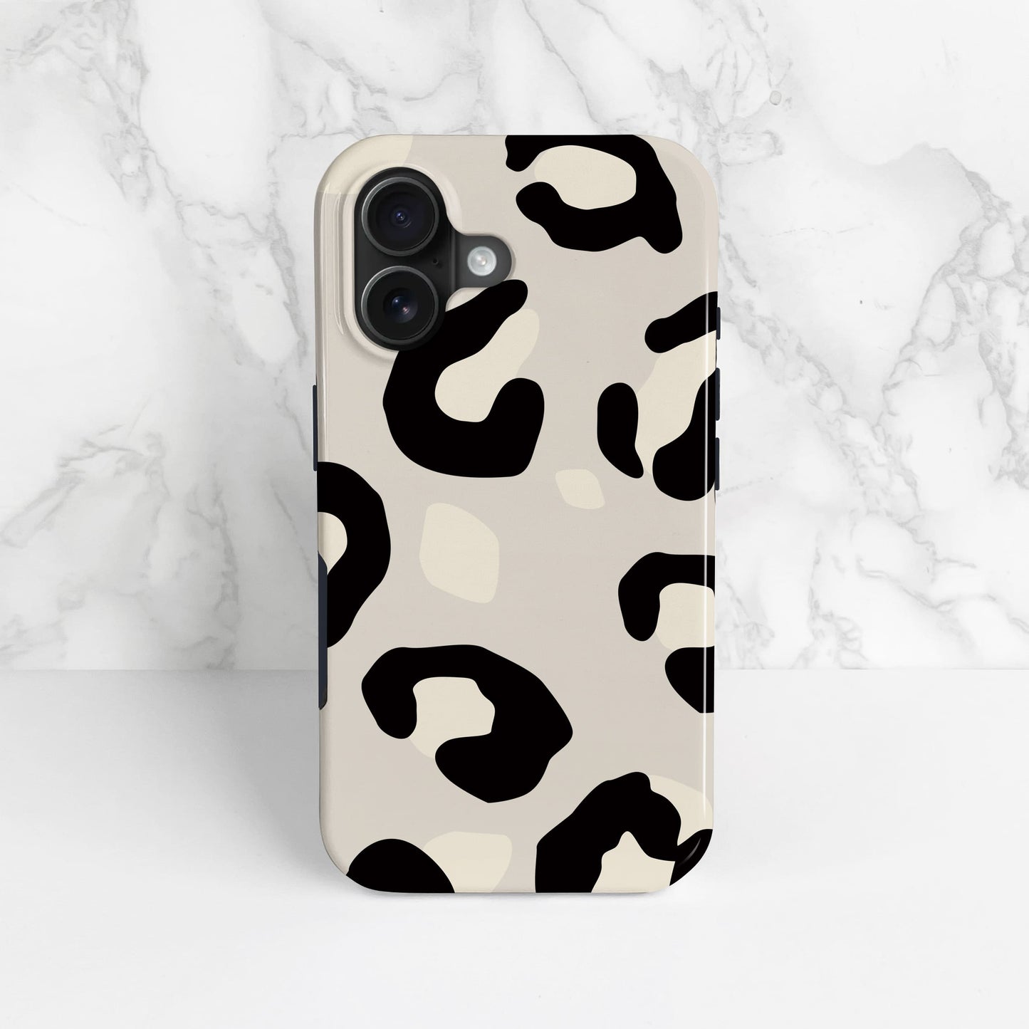 Snow Leopard Print Phone Case Phone Case