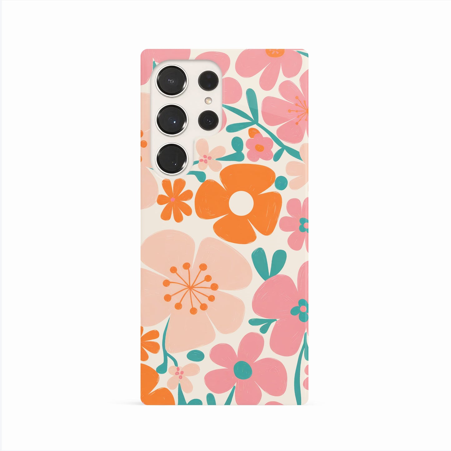 Boho Floral Print Phone Case Phone Case