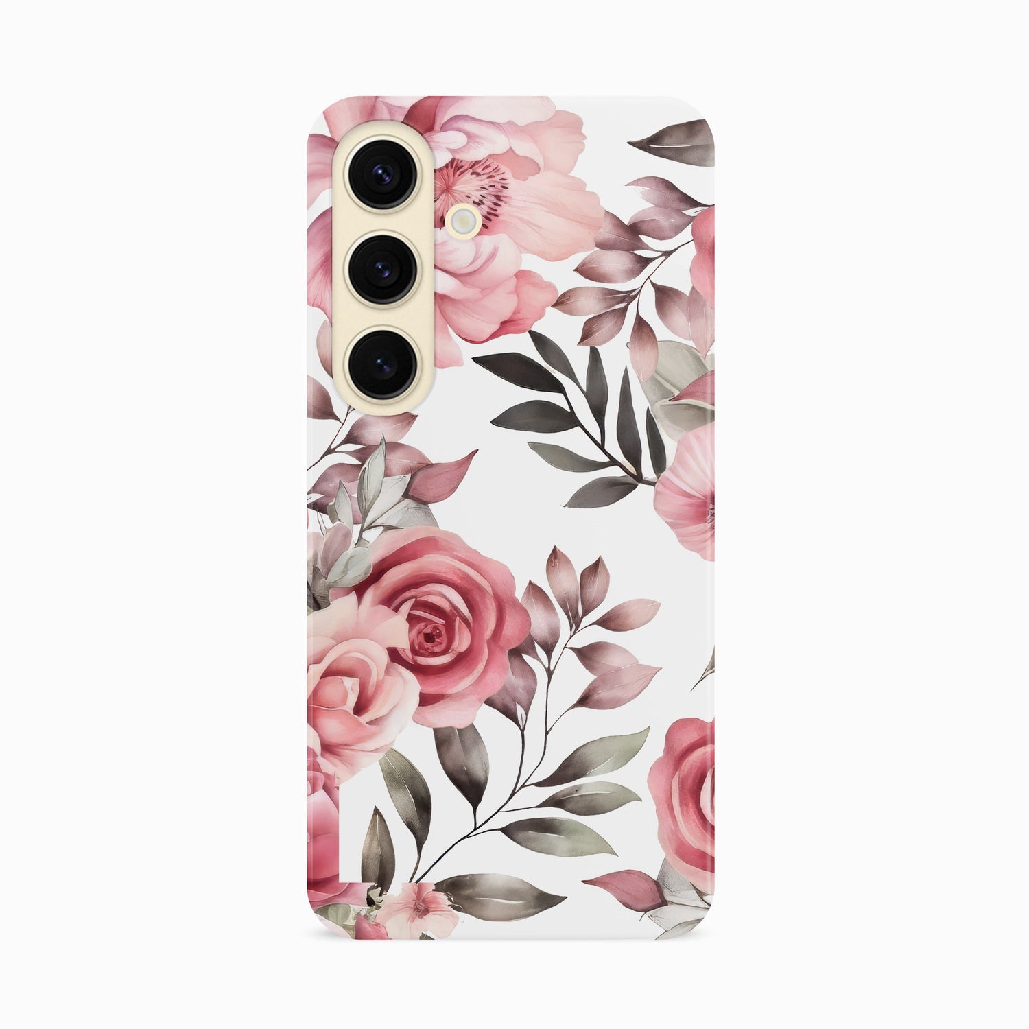 Pink Rose Floral Pattern Case Phone Case