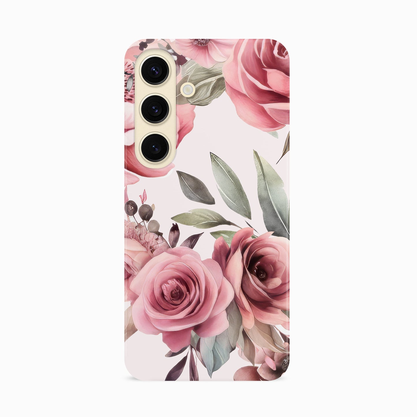 Floral Rose Print Phone Case Phone Case