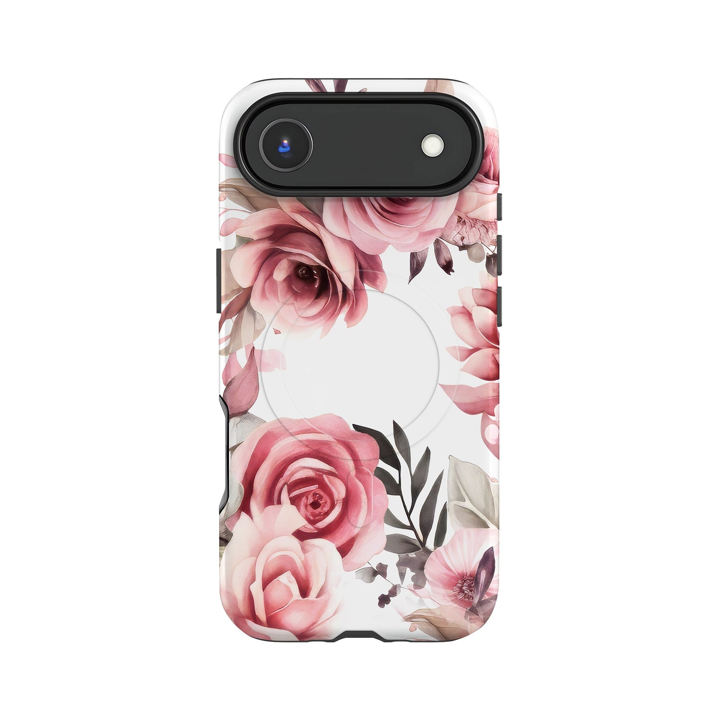 Custom Rose Floral Magsafe Case