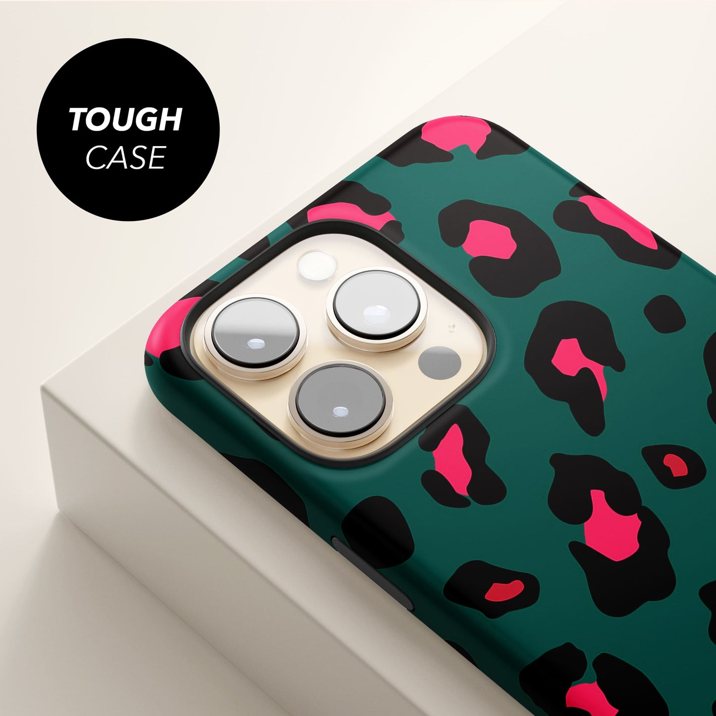 Forest Green Leopard Print Phone Case Phone Case