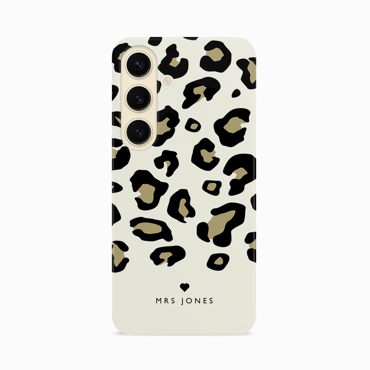 Gold Leopard Print Personalised Phone Case Phone Case