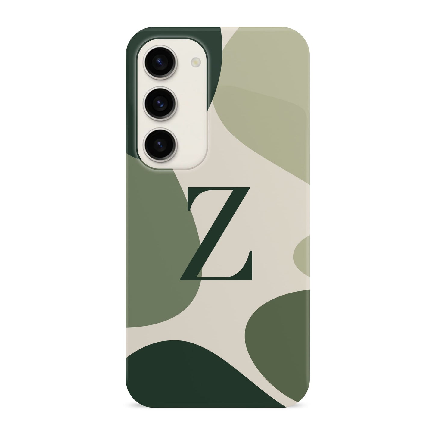 Personalised Abstract Green Colour Block Case Phone Case