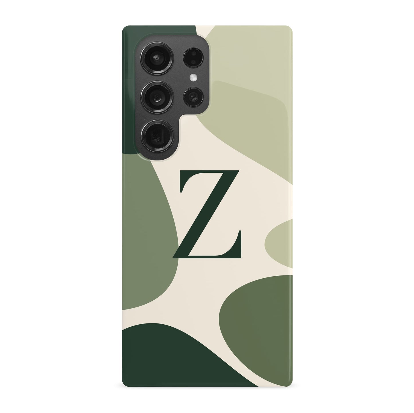 Personalised Abstract Green Colour Block Case Phone Case
