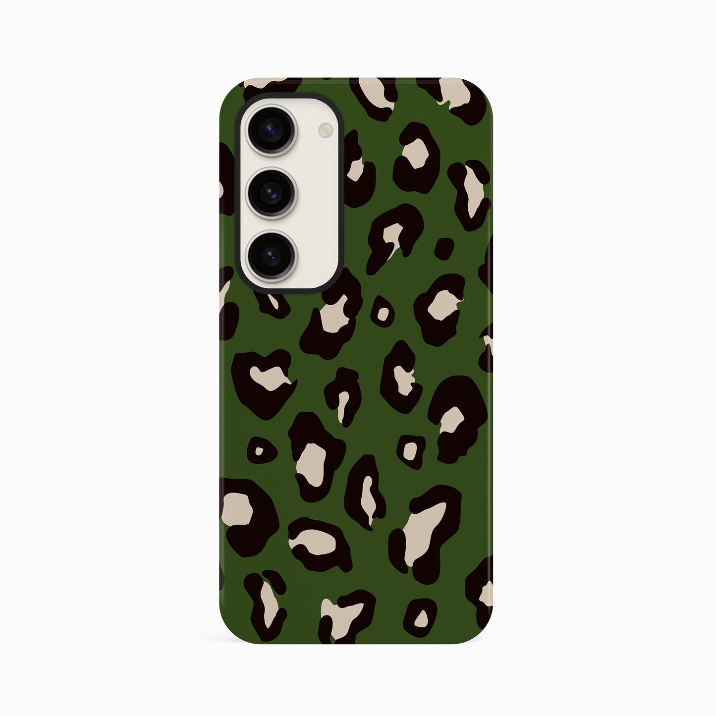 Dark Green Leopard Print Case