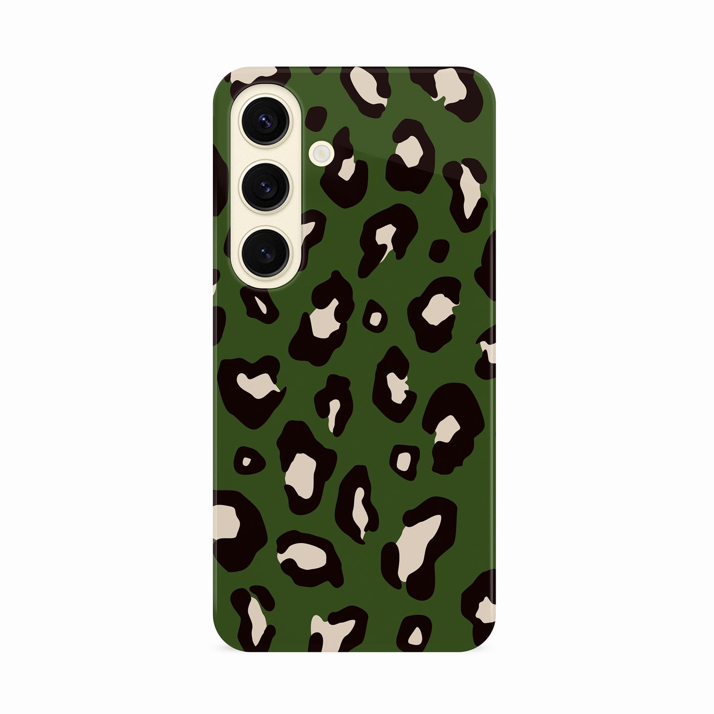 Dark Green Leopard Print Case