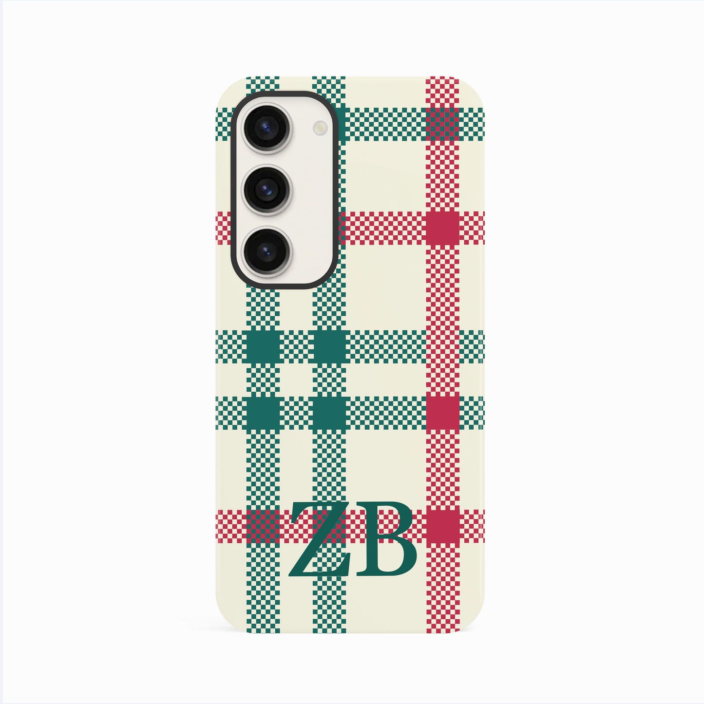 Winter Plaid Pattern Personalised Case Phone Case