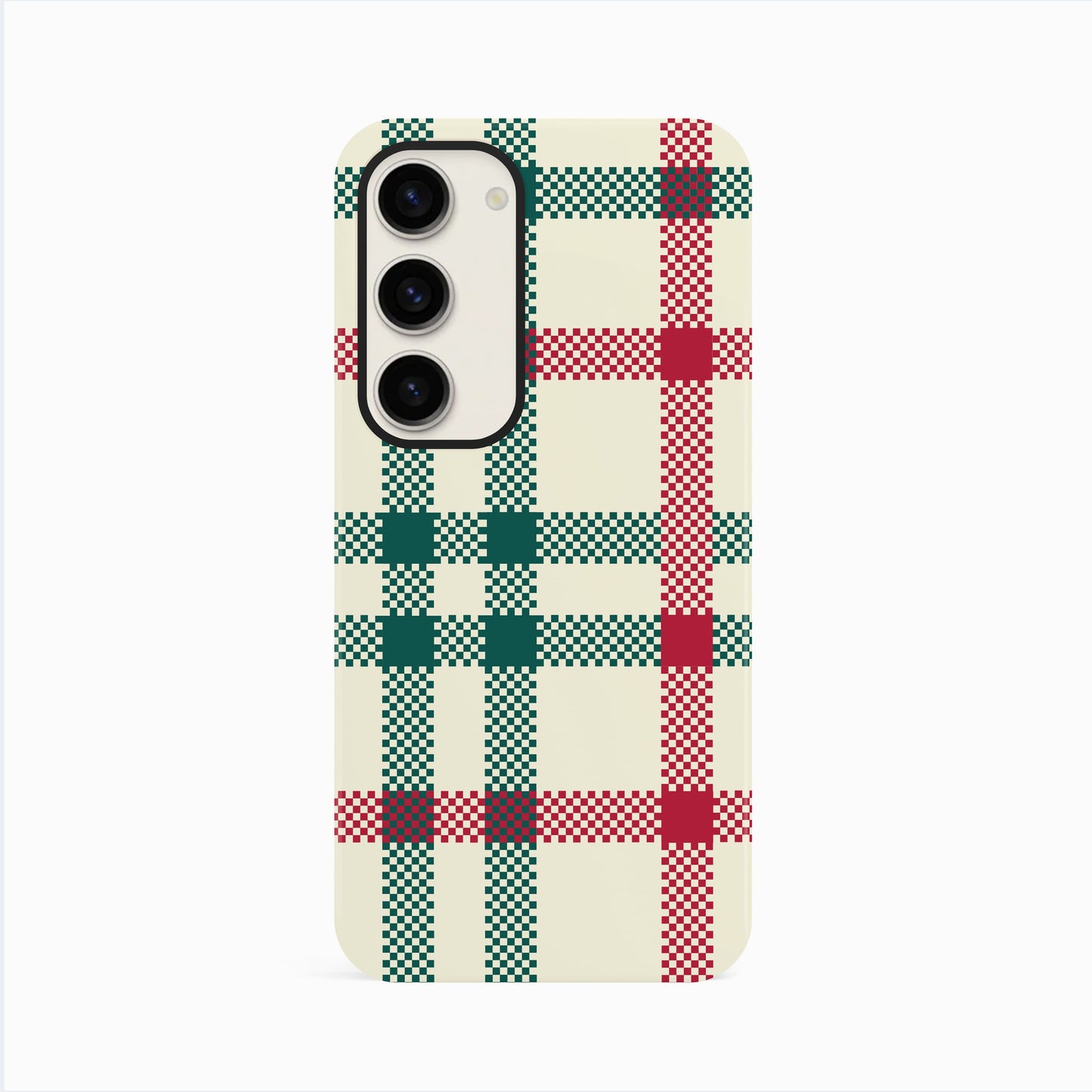 Green Red Plaid Pattern Phone Case Phone Case