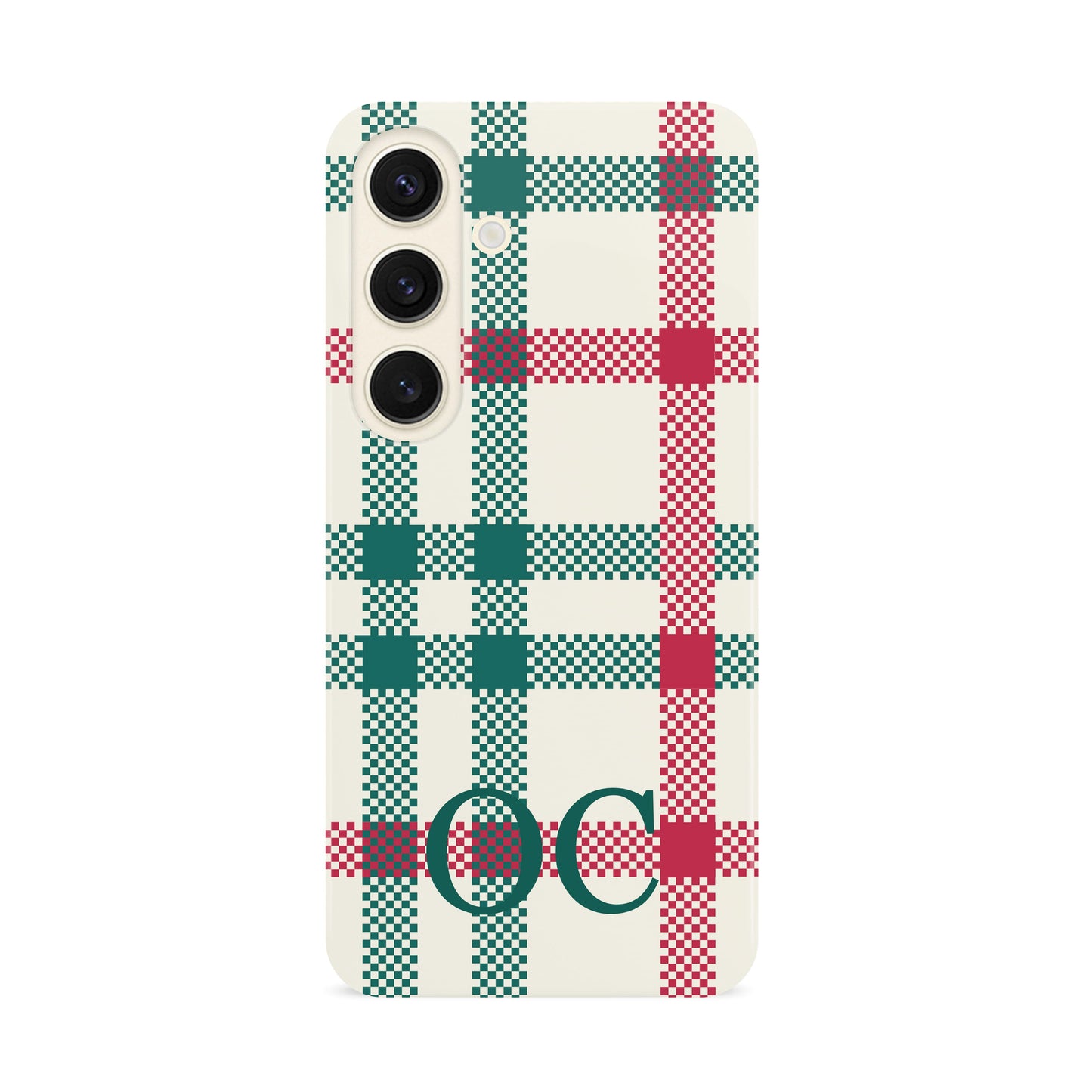 Winter Plaid Pattern Personalised Case Phone Case