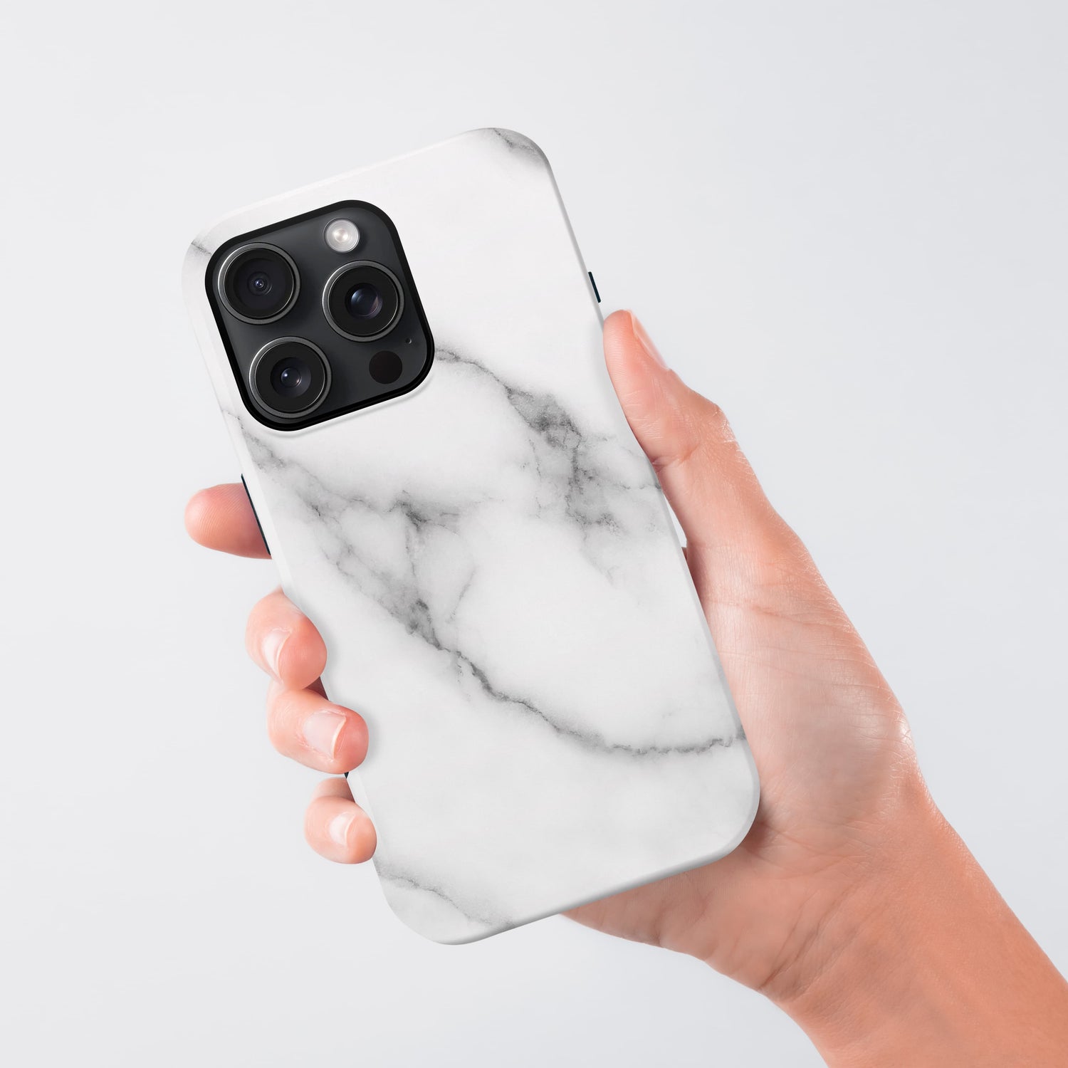 Grey Heart Marble Phone Case Phone Case