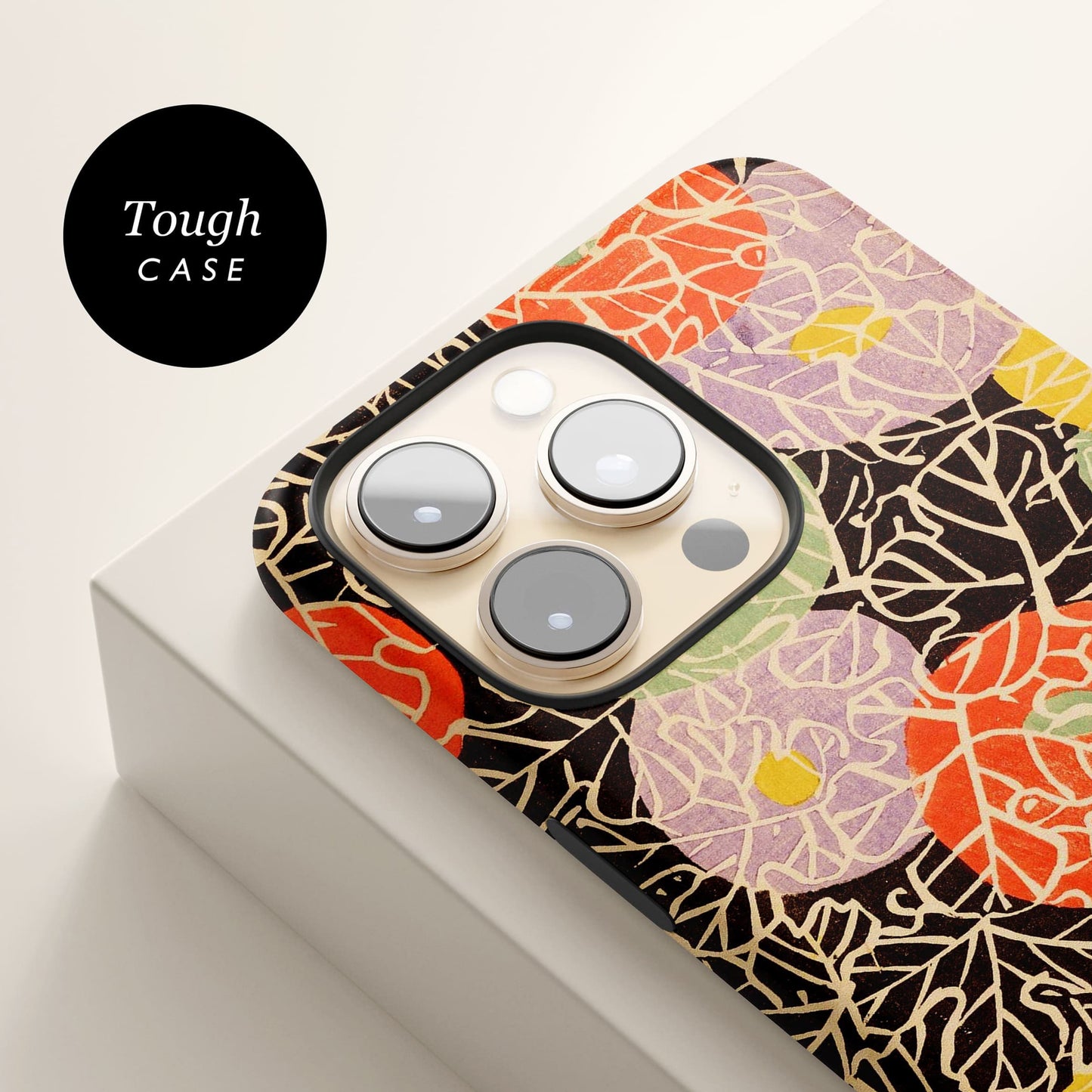 Japanese Floral Kimono Print Case Phone Case