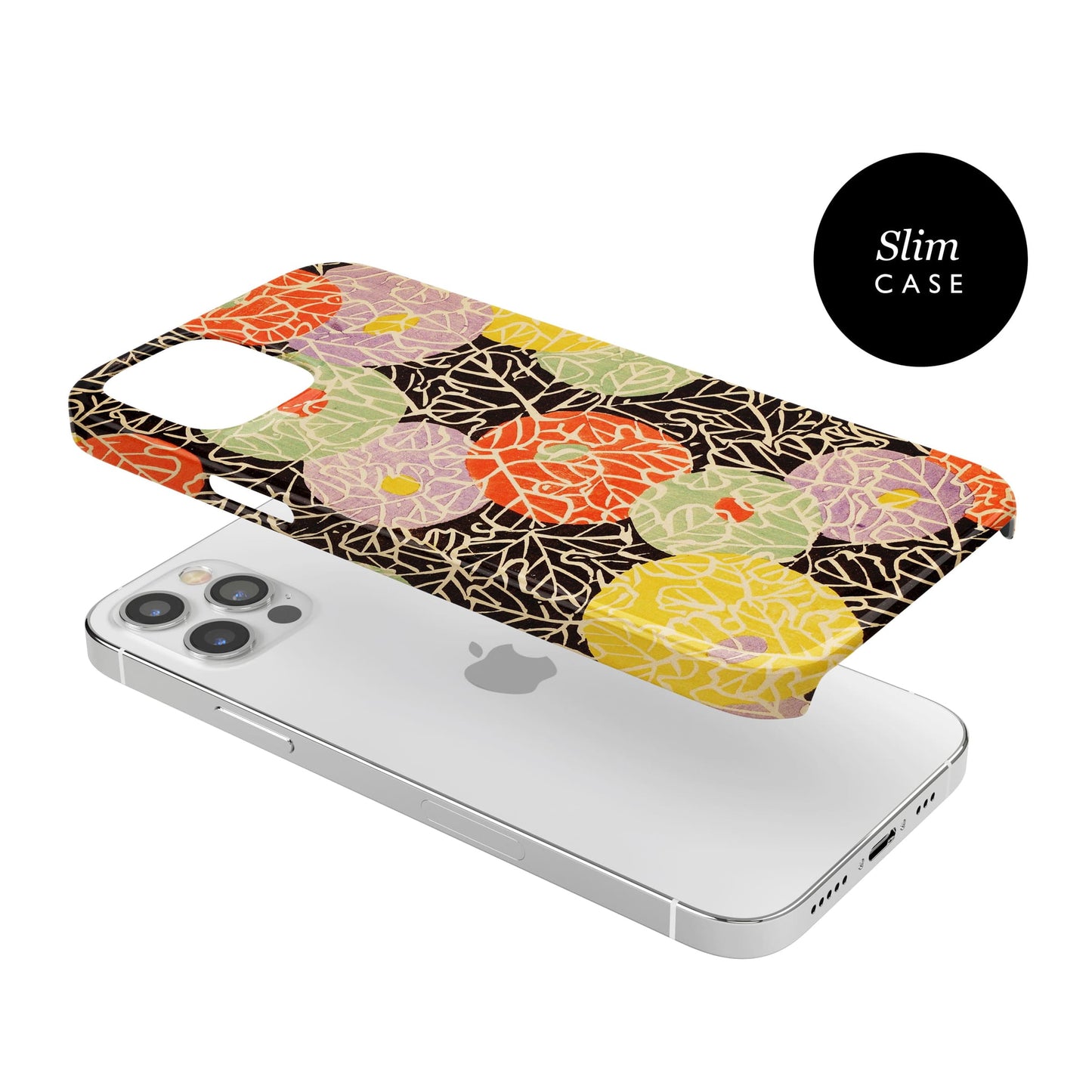 Japanese Floral Kimono Print Case Phone Case