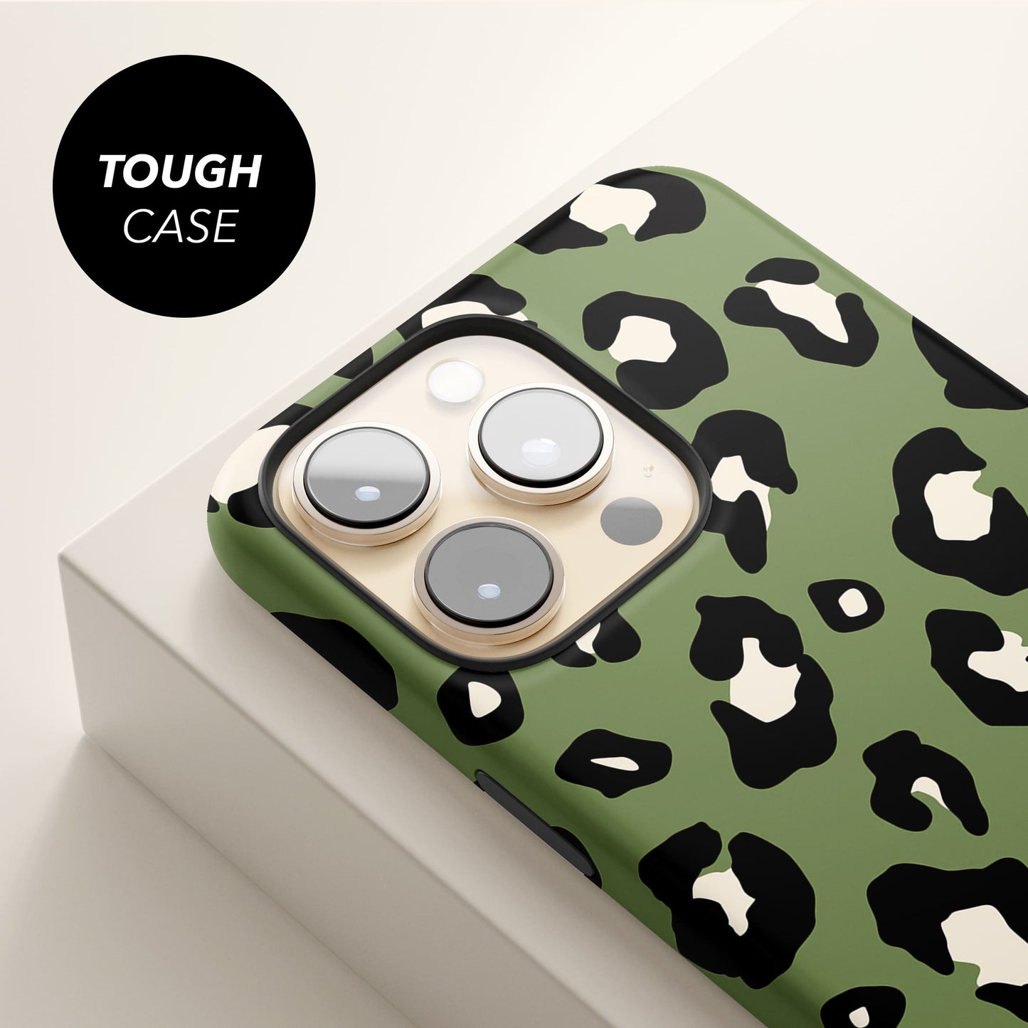Khaki Leopard Print Animal Spots Pattern Phone Case Phone Case