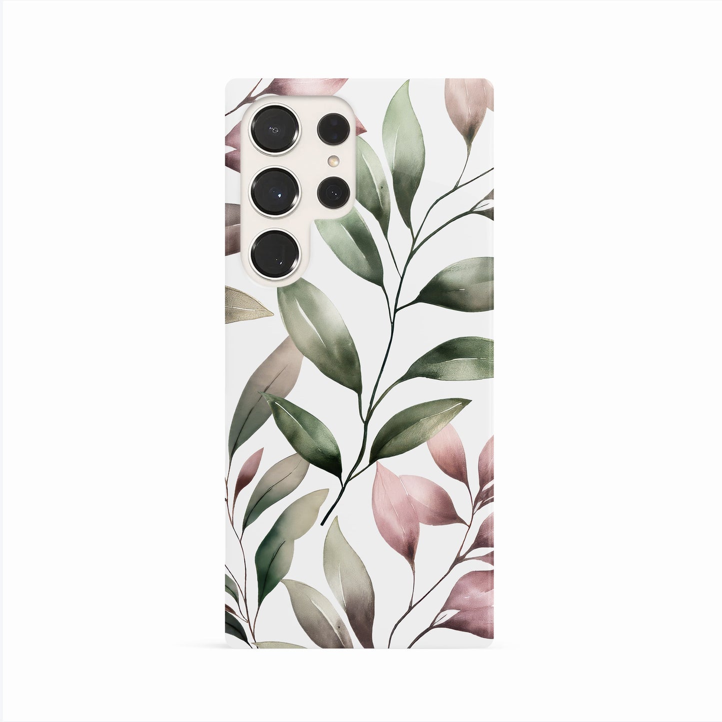 Leaf Pattern Floral Print Case Phone Case