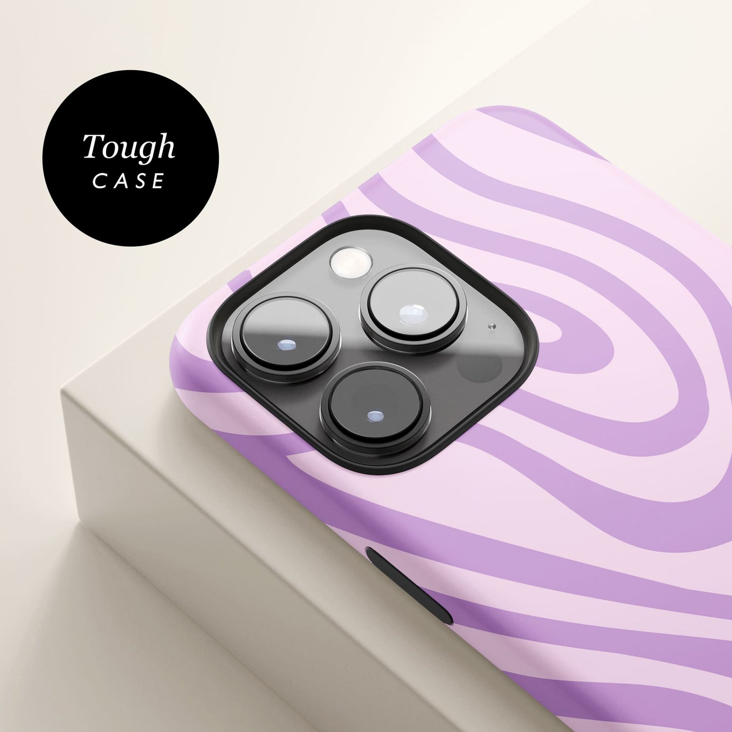Light Purple Swirl Pattern Case  Phone Case