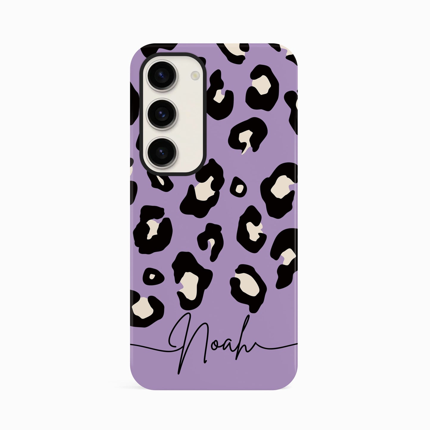 Custom Light Purple Leopard Print Phone Case Phone Case