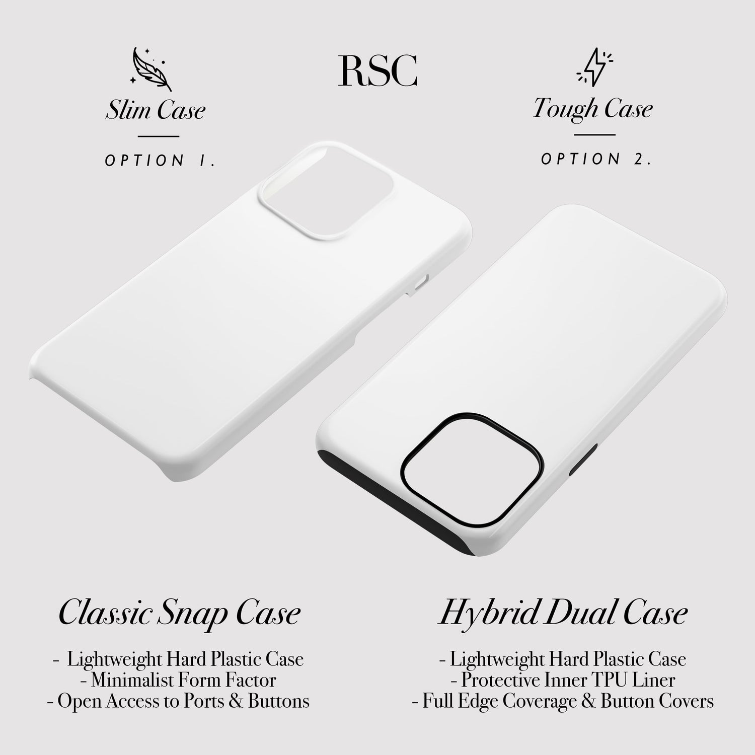 Pink and Purple Marble Initials Case Phone Case