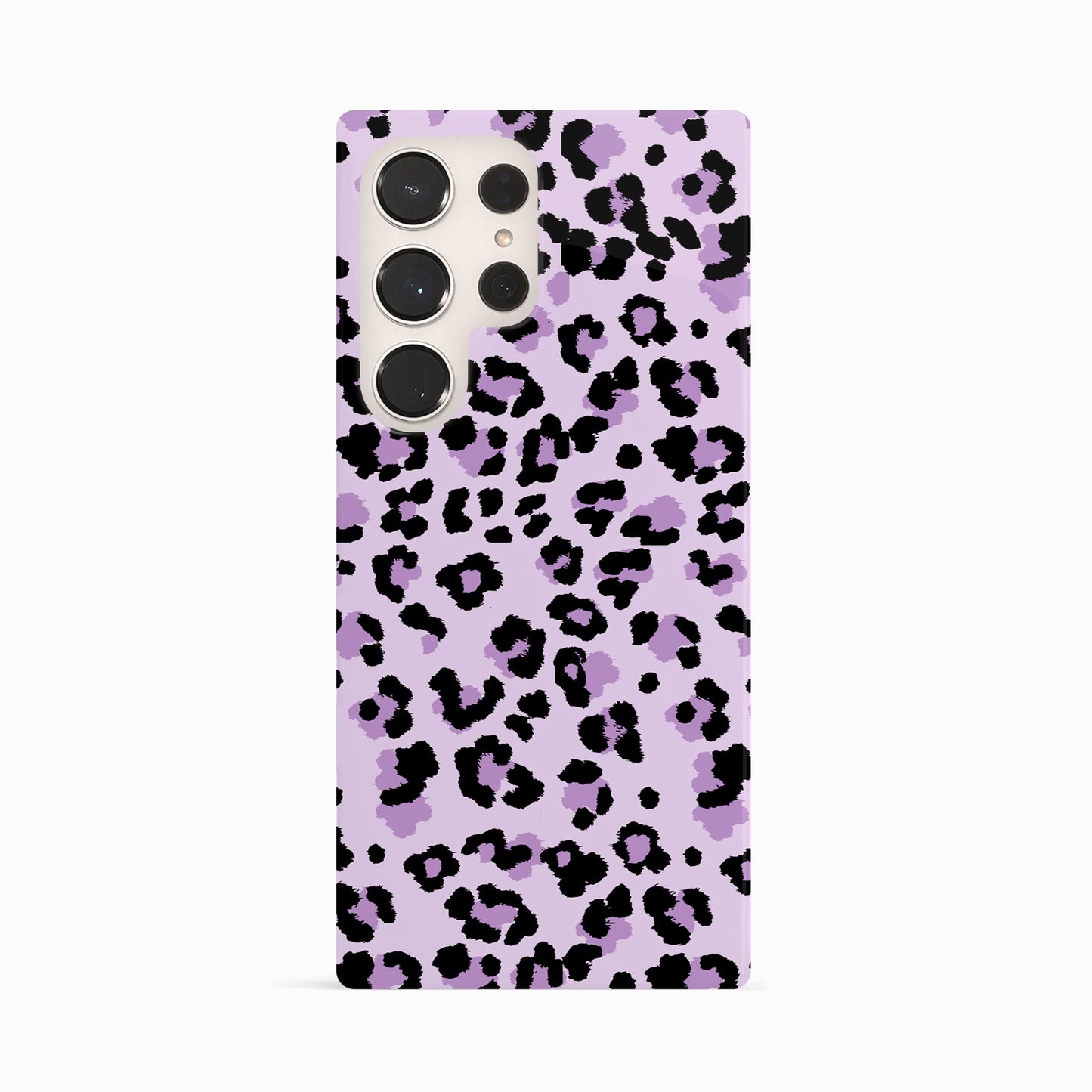 Purple Micro Leopard Print Pattern Case Phone Case