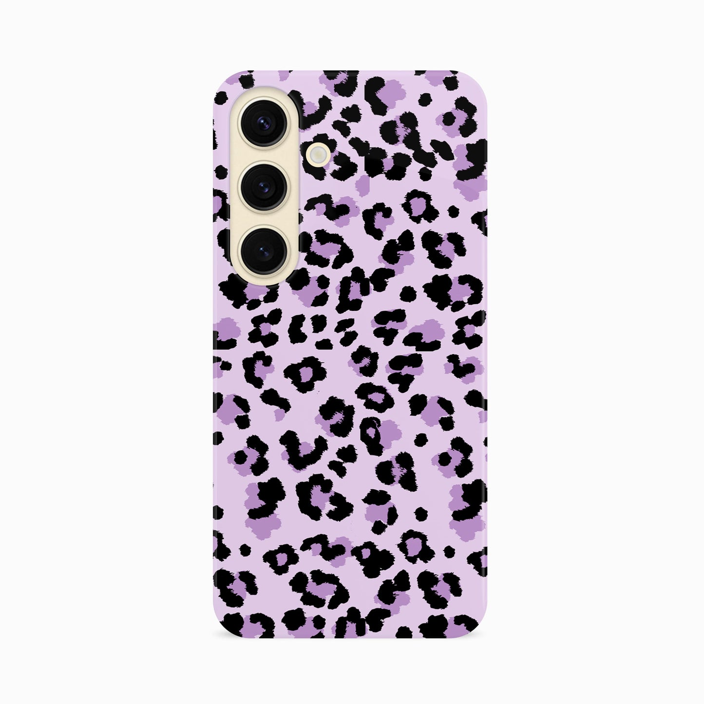 Purple Micro Leopard Print Pattern Case Phone Case
