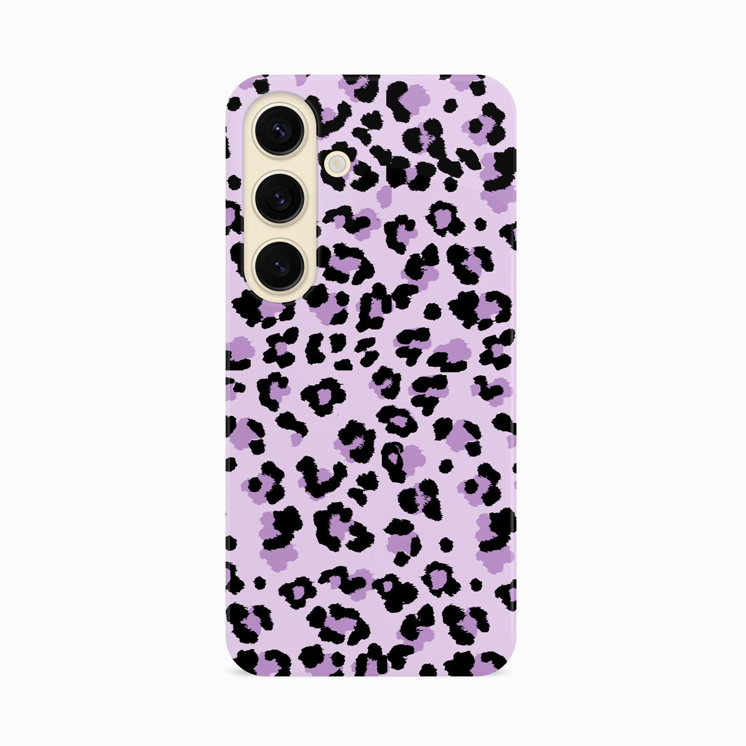 Purple Micro Leopard Print Pattern Case Phone Case