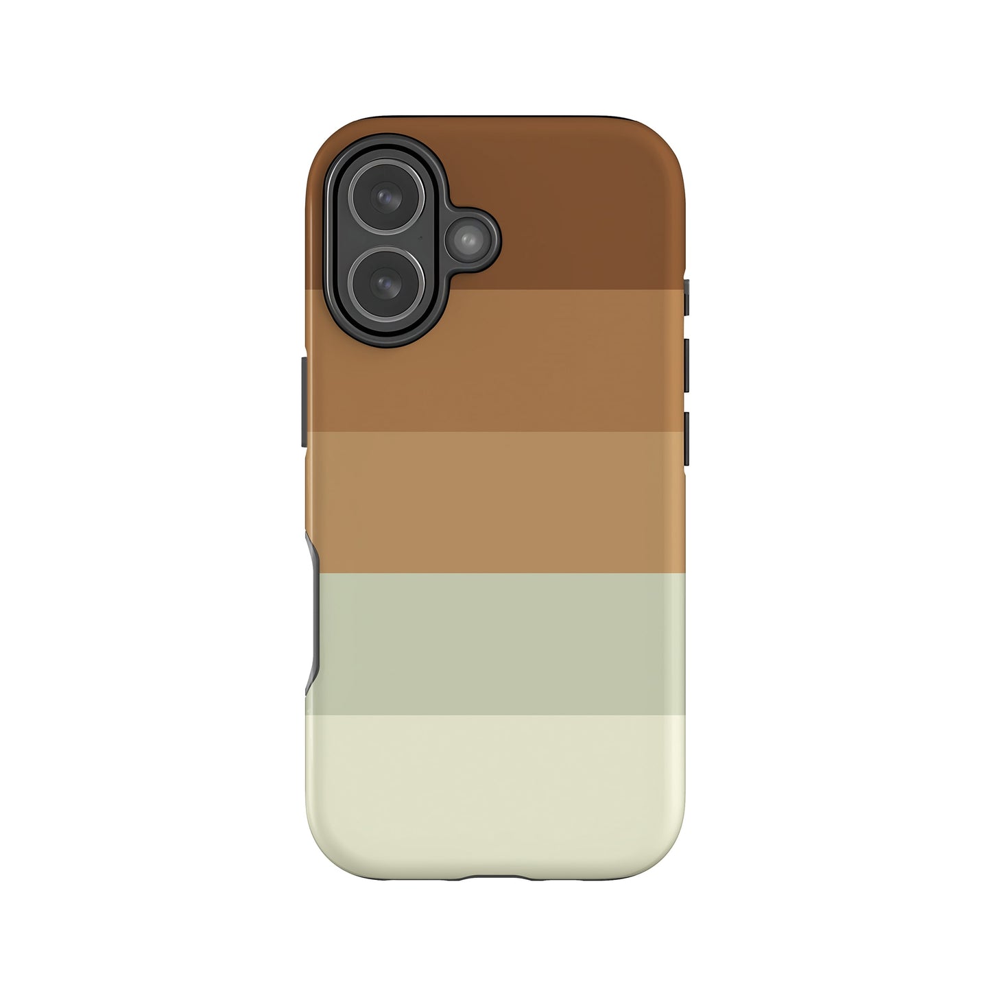 Mint Chocolate Stripes Case